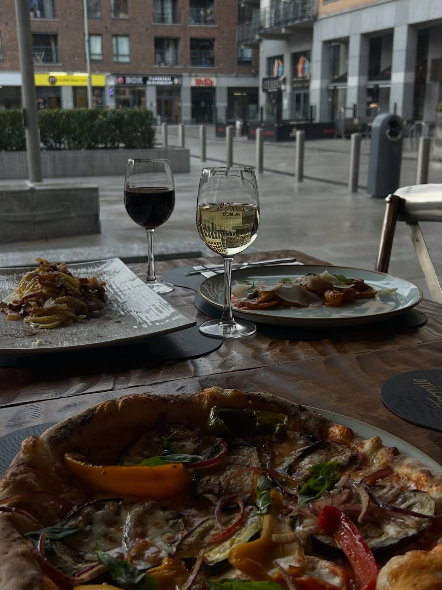 POV: dinner at il Fornaio , IFSC 📍🍕🍝 #italianfood #ifsc #dublin #dublinfood