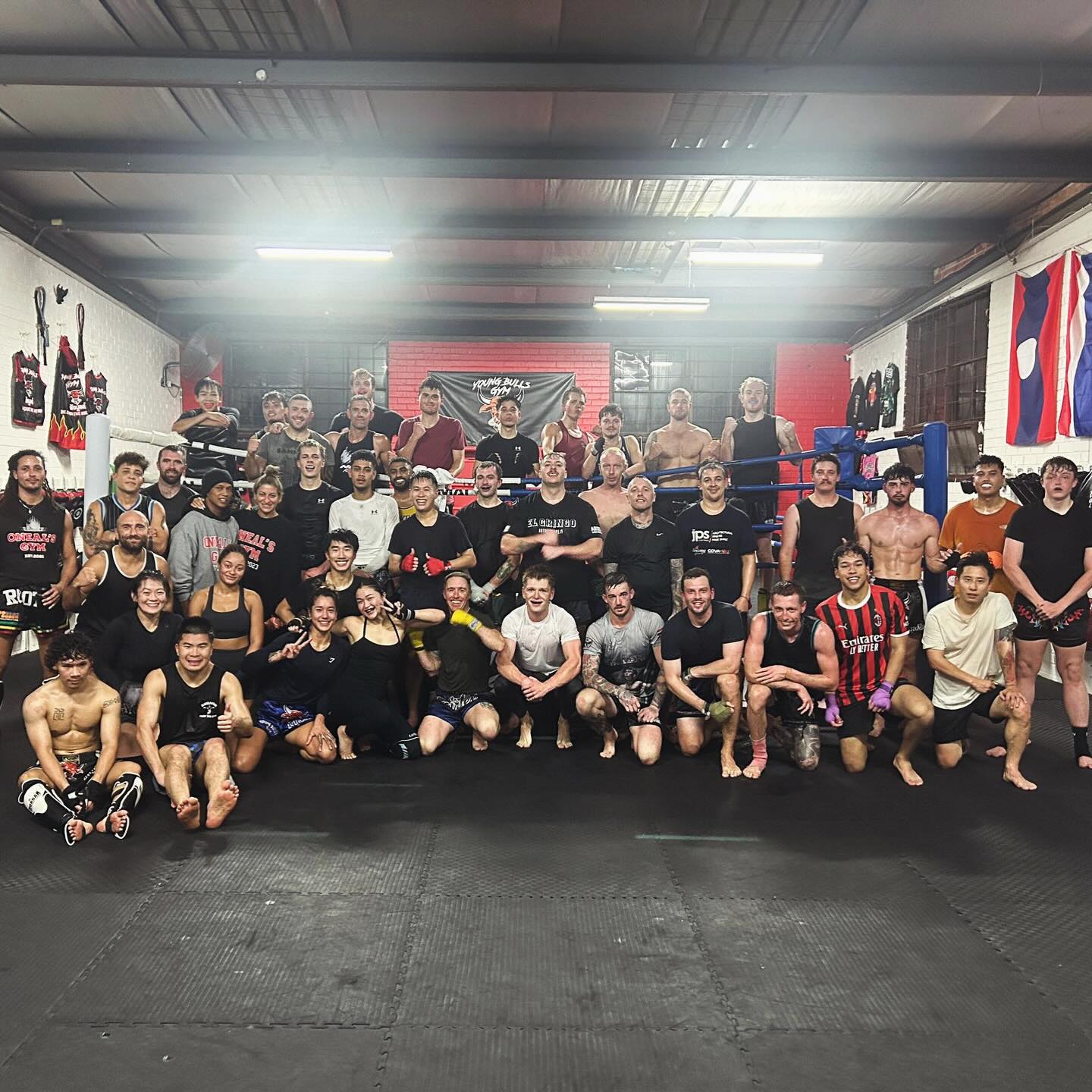 Great rounds tonight with the team from @oneals_gym! Thanks for coming down our way 👏👊