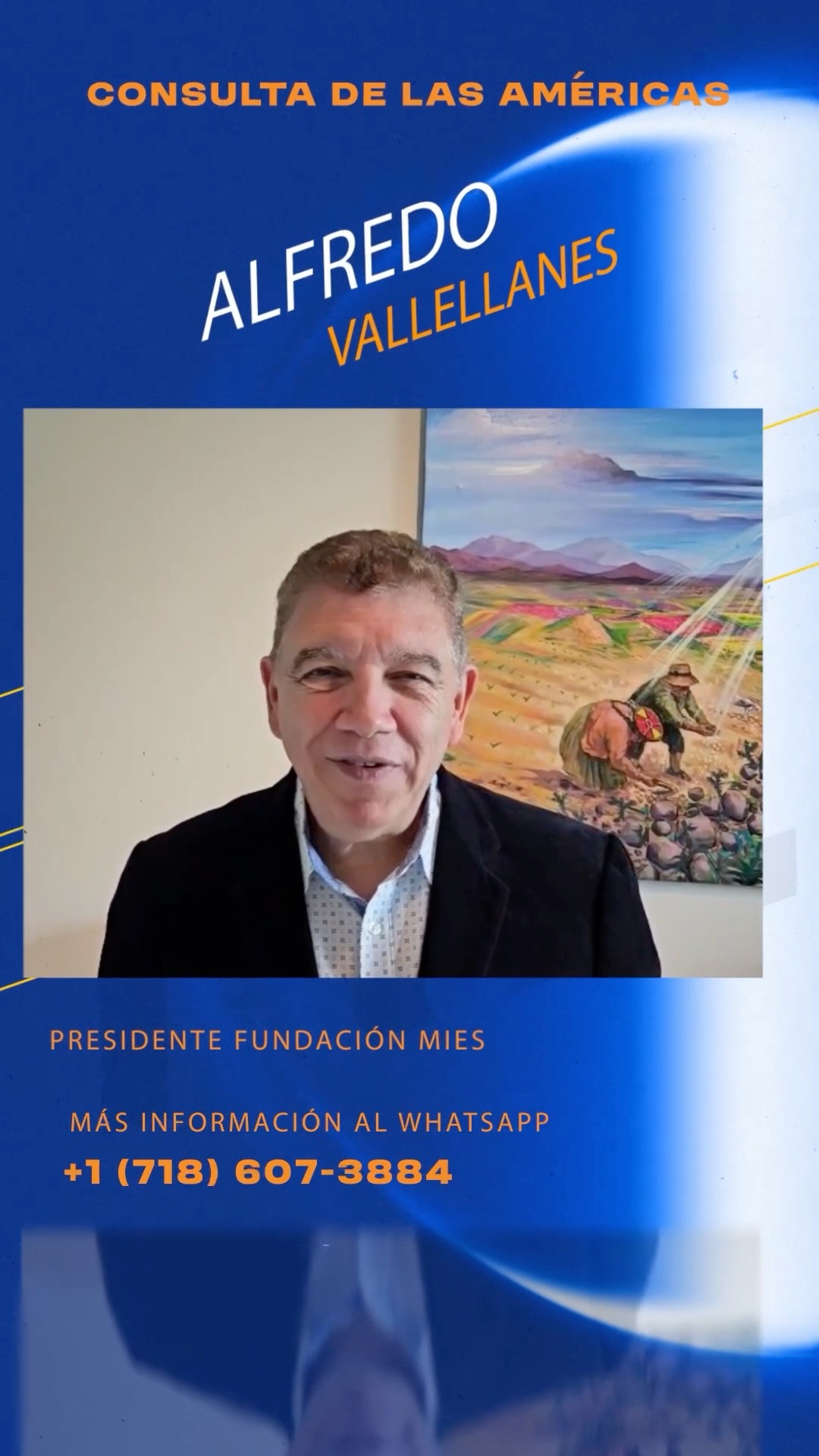 Alfredo Vallellanes te invita a ser parte de la Cumbre de las Américas de Liderazgo, Literatura y Teología Pentecostal.
📅 14 al 16 de mayo
🏢 Hotel Jaragua, Salón La Fiesta
🎟 ENTRADA GRATIS (Cupos limitados)
No dejes pasar esta oportunidad de crecimiento y conexión con líderes de toda la región.
🔗 ¿Cómo registrarte? ¡Haz clic en el link de nuestra biografía para llenar el formulario de inscripción!
Para asistencia personalizada, escríbenos por WhatsApp al +1 (718) 607-3884.
¡Etiqueta a tus amigos y ministerios en los comentarios! 👇✨
#CumbreDeLasAmericas #LiderazgoCristiano #SantoDomingo #UNILIMI #TeologiaPentecostal #EventoGratuito #RepublicaDominicana #pentecostal
