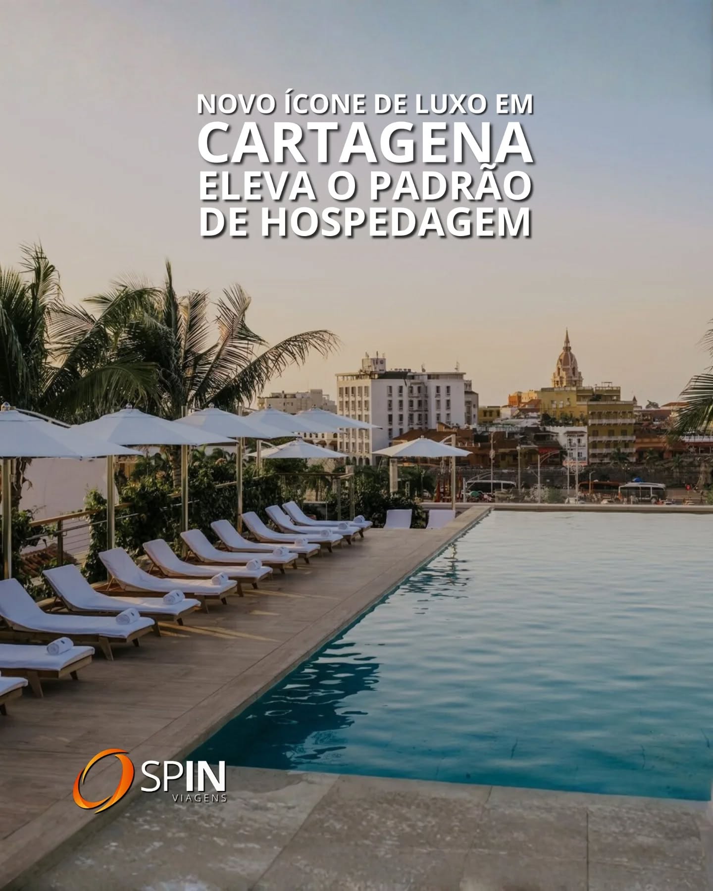 Uma novidade no cenário internacional chamou atenção: a inauguração do Four Seasons Hotel and Residences Cartagena, que promete redefinir o conceito de luxo na região.
Localizado em Cartagena, um dos destinos mais charmosos do Caribe, o empreendimento combina arquitetura histórica com design contemporâneo, criando uma experiência sofisticada e autêntica ao mesmo tempo.
Entre os destaques:
✨ Integração de edifícios históricos restaurados
🌊 Vista privilegiada para o mar do Caribe
🍽️ Gastronomia de alto padrão
🛎️ Serviço exclusivo com a assinatura da rede Four Seasons
O projeto reforça uma tendência forte no turismo: hotéis que vão além da hospedagem e se tornam parte da experiência do destino, unindo história, cultura e conforto em alto nível.
✨ A SPIN Viagens acompanha as principais novidades do turismo mundial para te inspirar com destinos e experiências cada vez mais incríveis.
.
Siga nossas dicas para uma viagem sem preocupações e para saber mais é só clicar no link da bio! 📲
.
.
.
#SPINViagens #Viagem #PlanejamentoDeViagem #Turismo #Destino