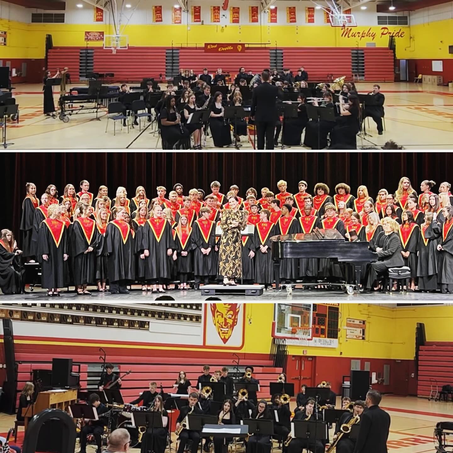 MHS Music Department shines at the 2026 IHSA Organizational Contest! Congratulations to the Concert Band, Concert Choir, and Jazz Band on Division I (Superior) ratings. Special shoutout to Concert Choir and Jazz Band for winning Best of Day Awards on Saturday. Excellent work, students! We are so proud of you! Mr. W and Mrs. White