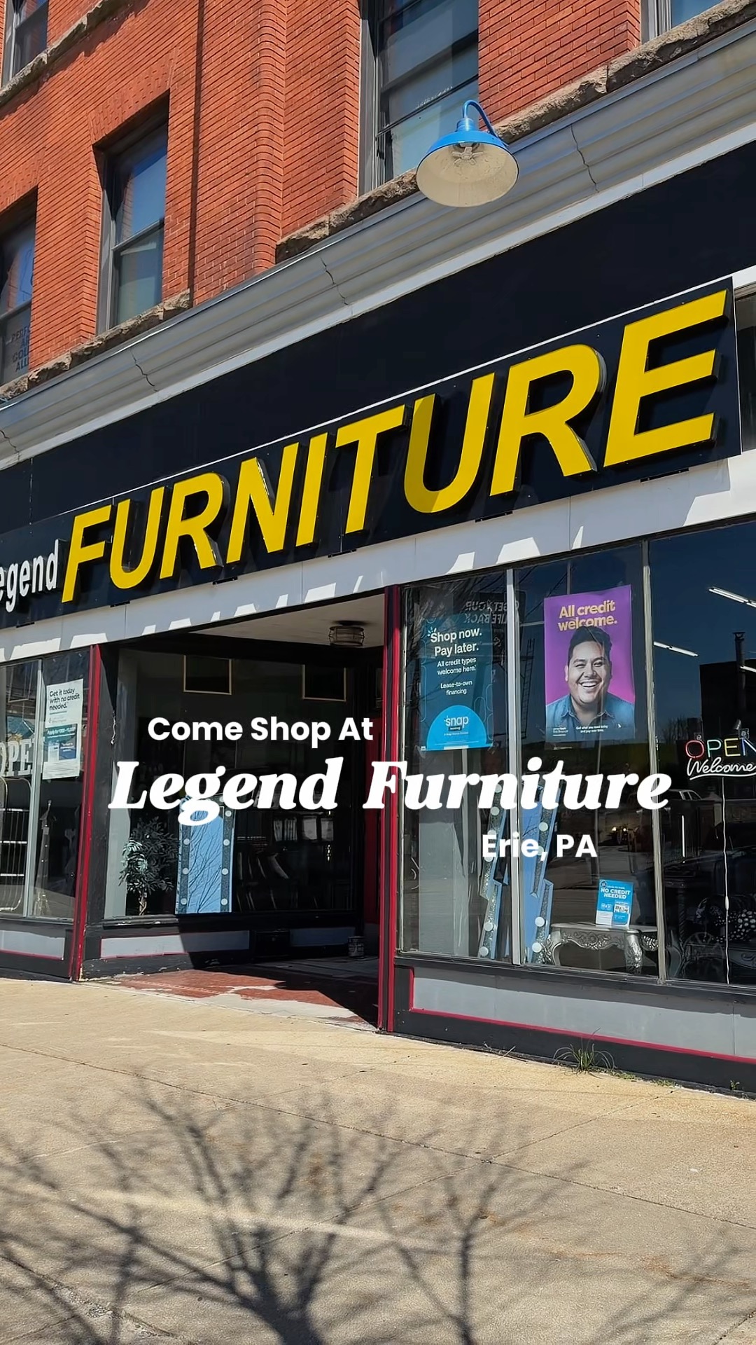 Come shop at The Legend Furniture, and find your new favorite piece!
#eriepa #legendfurinture #shoplocalerie #smallbusiness #modernfurniture #downtownerie