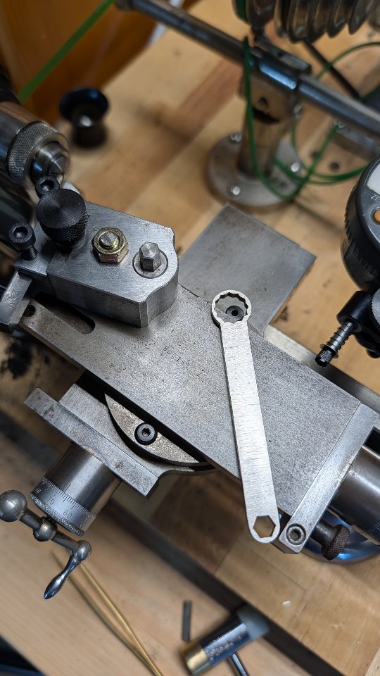 Necessity is the mother of invention!
I was tired of fumbling with standard wrenches that didn’t quite fit my quick-change tool post. To make tool swaps and alignments seamless, I designed this dual-purpose 1/4" and 7/16" wrench and had it laser cut in Grade 5 Titanium by @sendcutsend. It's the little improvements that make big differences in productivity!
#watchmaker #lathe #titanium #tools #machining