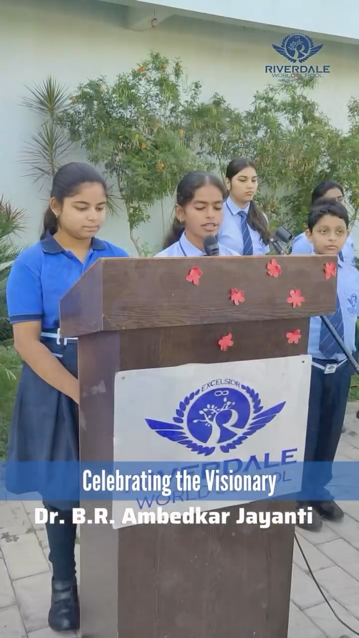 Riverdale World School conducted a special assembly to commemorate the birth anniversary of Dr. Bhimrao Ramji Ambedkar, honouring his enduring contributions to equality, justice, and the Indian Constitution through student-led presentations.
#RWS #AmbedkarJayanti #SpecialAssembly #DrBRAmbedkar #Equality Inspiration SchoolActivities FutureLeaders