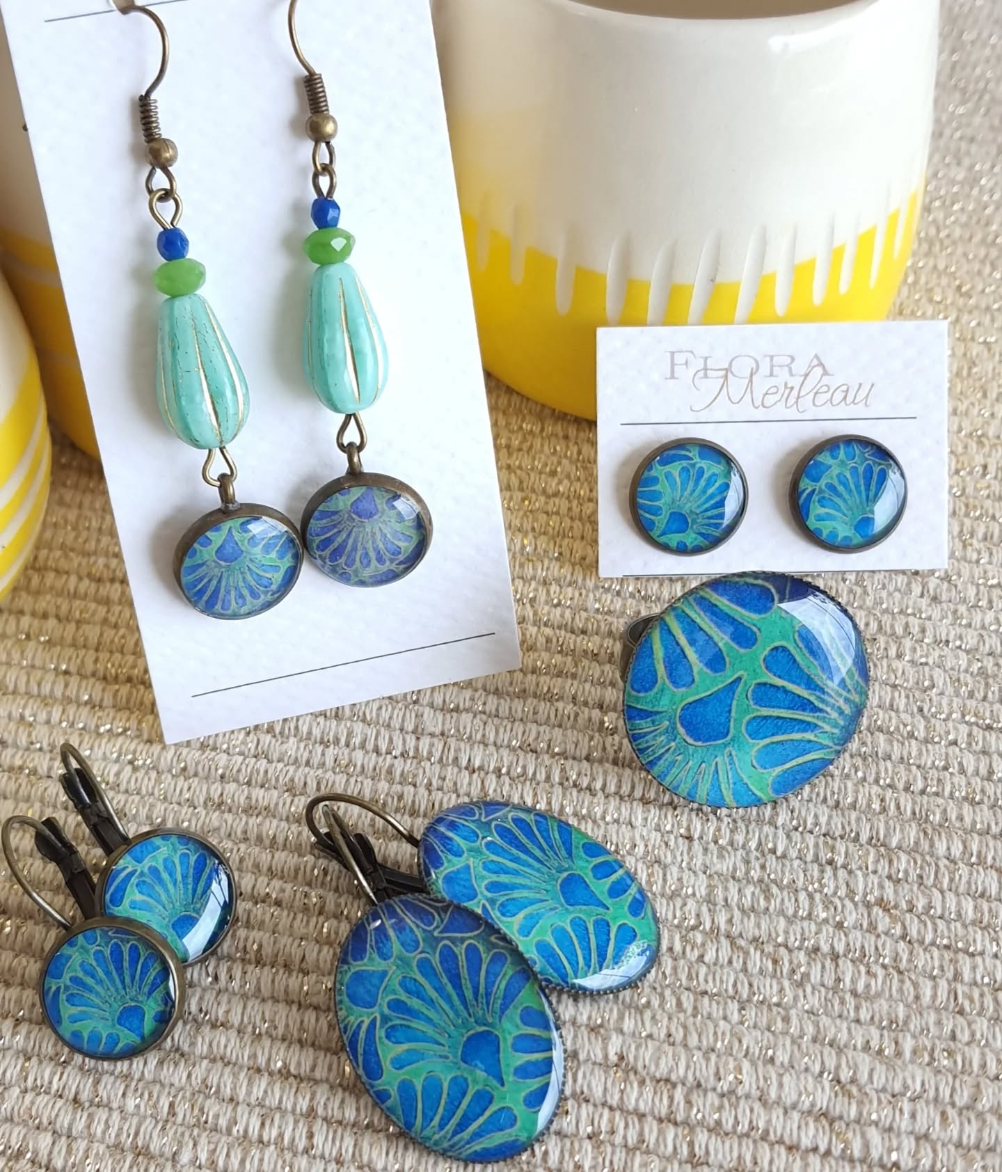 Nouvelle collection bijoux de @floramerleau à retrouver à la @galerielessouliersrouges
#floramerleaupeinture #floramerleaubijoux #galerielessouliersrouges #clisson