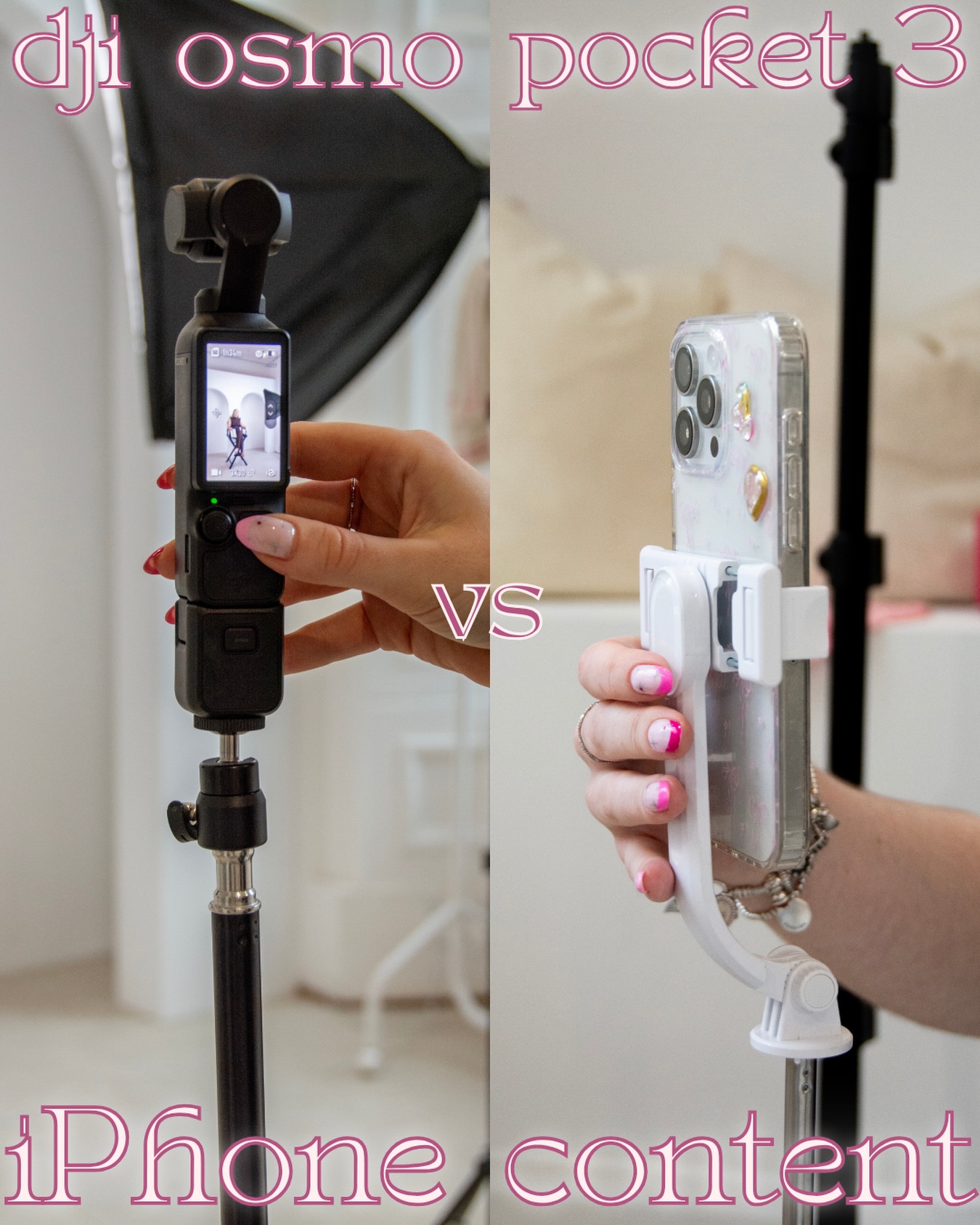 Osmo Pocket or iPhone? The answer might surprise you 👀🎥
If you think creating high-quality content is about choosing one over the other, think again!
On my content shoots, I use both, and each plays a very strategic role.
✨ The iPhone
Perfect for trending Reels, zoomed in movements and behind-the-scenes moments. It captures content that feels natural, relatable, and native to social media!
✨ The Osmo Pocket
My go-to for smooth, cinematic footage and talking head clips. Ideal for studio tours, movement-based content, and aesthetic b-roll that elevates your brand.
Together, they create the perfect balance of polished and personal, giving you a diverse library of content that’s both engaging and professional!
Great content isn’t always about the equipment you use.
It’s about using the right tools with intention!
That’s exactly what happens during a strategic content shoot 🤍
If you’re ready for a bank of content that truly reflects your brand, this is your sign!!
I have 1 space remaining in May and 2 spaces available in June 💌
Send me a DM to book your shoot!
#contentmarketing #wellnessfounder #socialmediamarketing