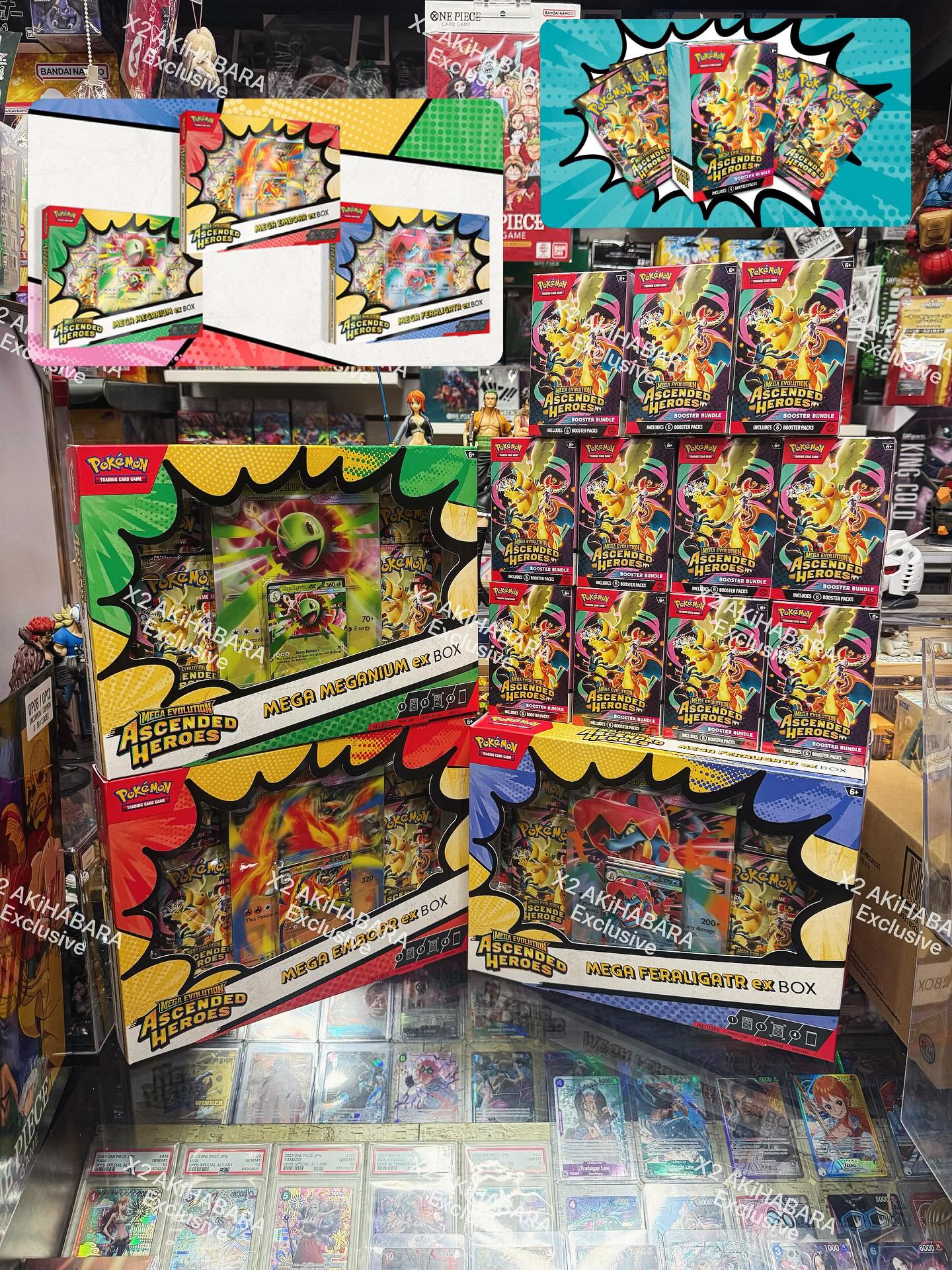 NEW⚠️新品入荷⚠️官方發售日同步!
PTCG|寶可夢集換式卡牌(英文版)
ME3.5 ASCENDED HEROES
Mega 大力鰐ex & 大竺葵ex & 炎武王ex
禮盒 / Booster Bundle
#pokemon #ascendedheros #pandahobbynotcarryitem #pokemoncanada🇨🇦 #pokemontoronto