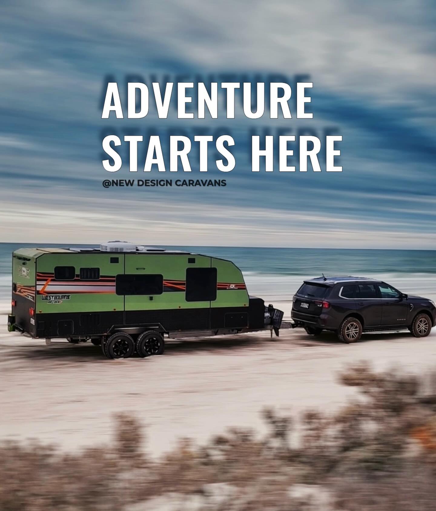 Adventure starts here.
Discover the freedom of exploring Australia with New Design Caravans.
Enquire today.