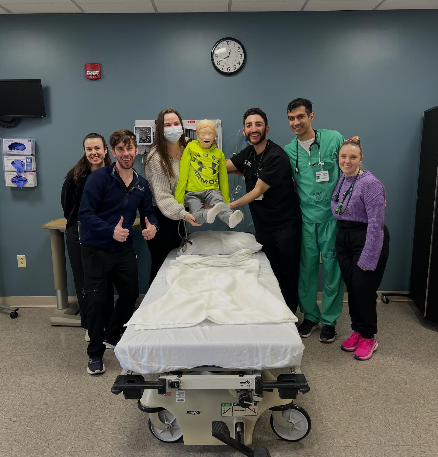 Med-Peds residents coming together for hands-on learning and teamwork 🩺
Led by incoming Chief Resident Dr. Haleigh Minor, this SIM session focused on early recognition of pediatric VP shunt failure followed by a lumbar puncture simulation to build confidence and skills in real-time scenarios. We learned things we shunt forget. 😉
#MedPeds #ResidentLife #FutureChief #VPShunt #Geisingerfamily #Geisingermedpeds