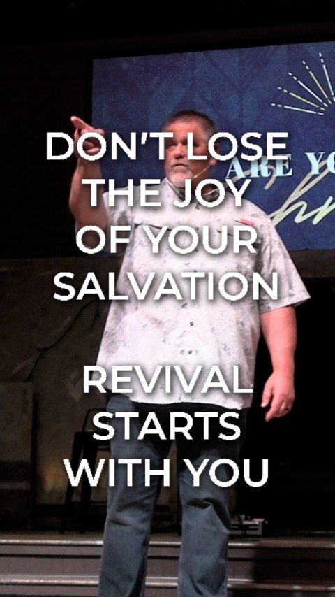 Don’t lose the joy of what Jesus has done for you.
If you feel distant, it’s not too late—God can renew, restore, and revive your heart.
Revival starts with you.
