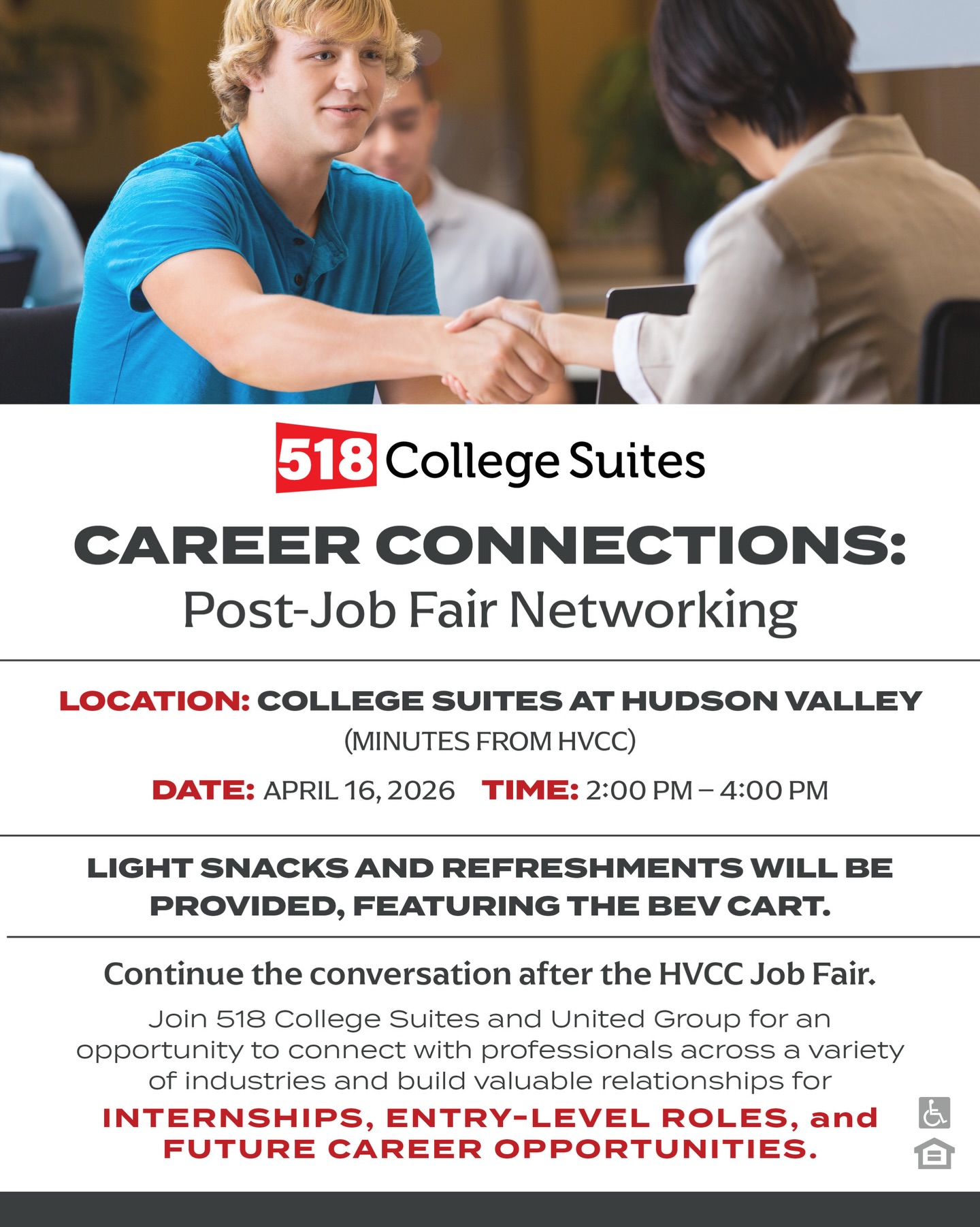 You asked, we answered! Our residents told us they wanted opportunities to network with local professionals, and here’s your chance! Register in the link in our bio and start building those connections!
