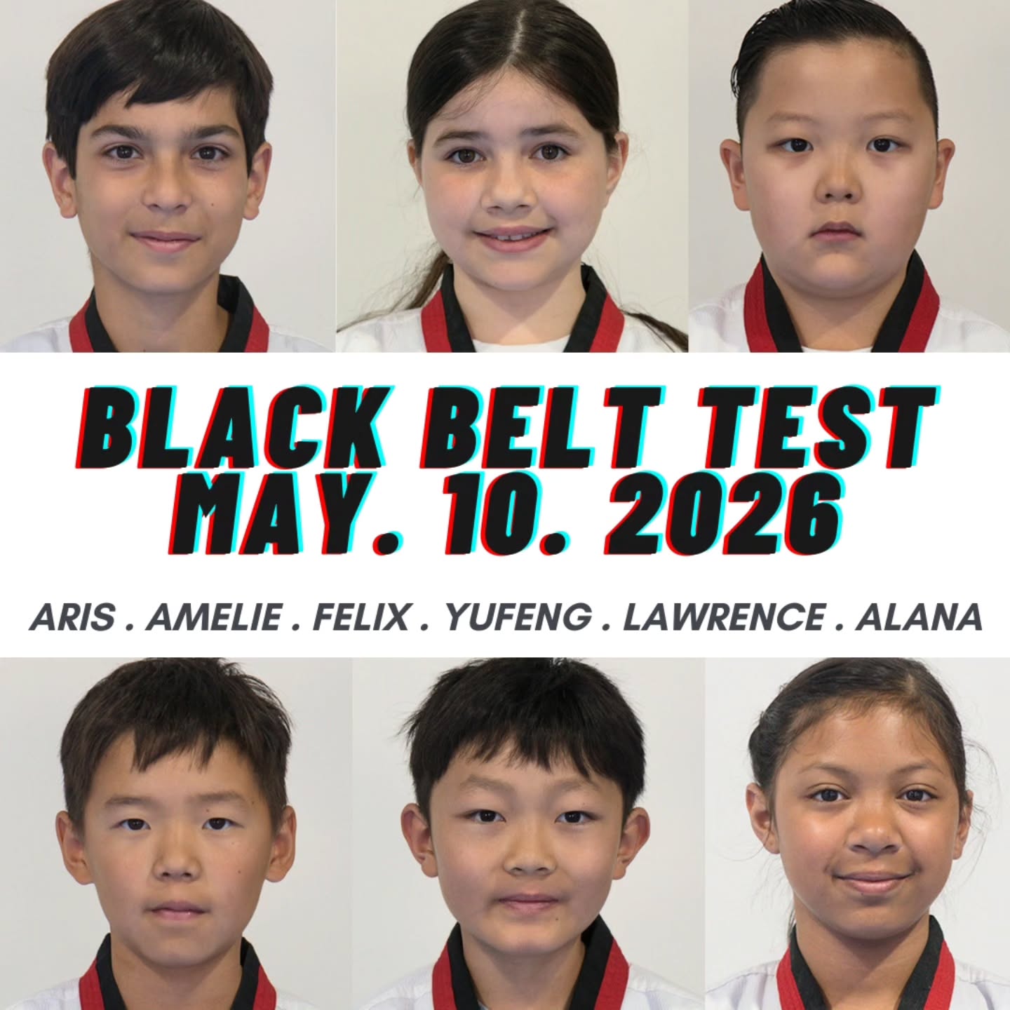 2026 Spring black belt test. We wish all candidates good luck ๐
IKICK TKD, located next Costco Rancho Cucamonga
11650 Mission Park Dr. Suite 110
#RanchoCucamonga best #Taekwondo #Martialarts school #Ikick #healthylifestyle