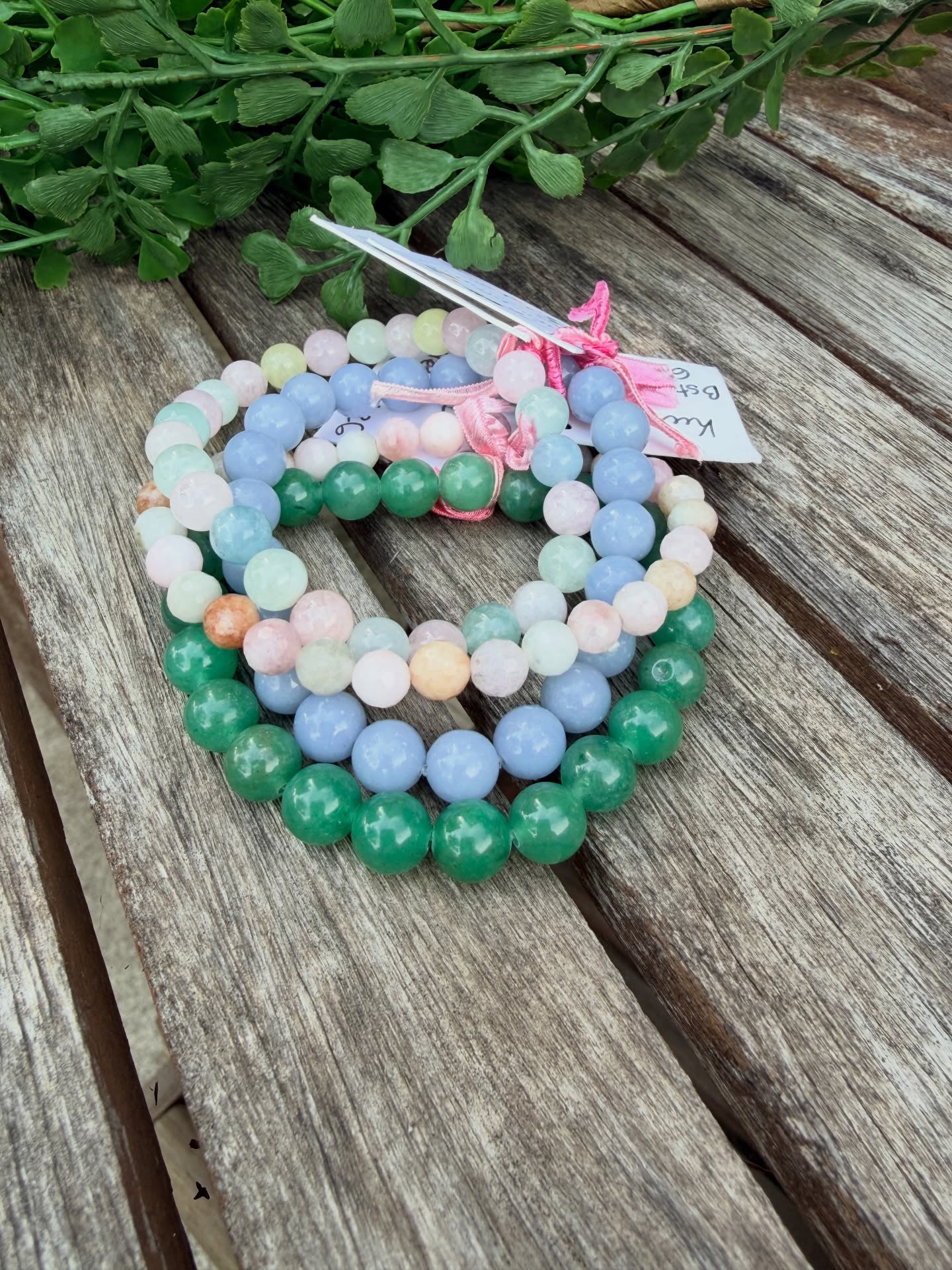 Lovely gemstone stretchy bracelets for you on this Spring day. These pair wonderfully with any other pastel bracelets you might have.
They are ready for you at the @napafarmersmkt on Saturday.
#handmadejewelry #happiness #stretchbracelets #napavalley