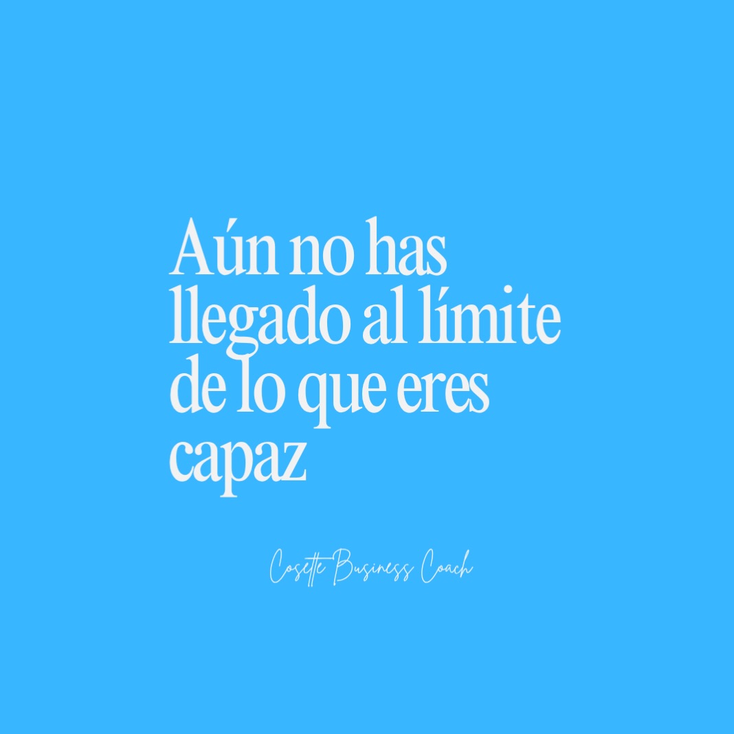 Aún no has alcanzado tu máximo potencial.
Y no es falta de talento…
es quedarte en lo cómodo.
Menos duda.
Menos esperar.
Más acción.
Tu siguiente nivel no es ser alguien más,
es ser más tú.
Tus resultados no son tu límite.
Son tu estándar actual.
¿Lo vas a subir?
#Mentalidad #Crecimiento #Emprendedoras #Liderazgo