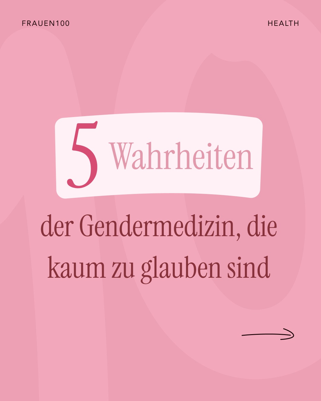Die Medizin ist nicht so neutral, wie wir denken.
Viele Diagnosen, Studien und Behandlungen basieren bis heute auf dem männlichen Körper als Standard. Mit Folgen, die Frauen jeden Tag betreffen, oft, ohne dass wir es merken.
Gendermedizin zeigt, warum es Zeit ist, genauer hinzuschauen.
#Gendermedizin #WomensHealth #Frauengesundheit #HealthAwareness #frauen100