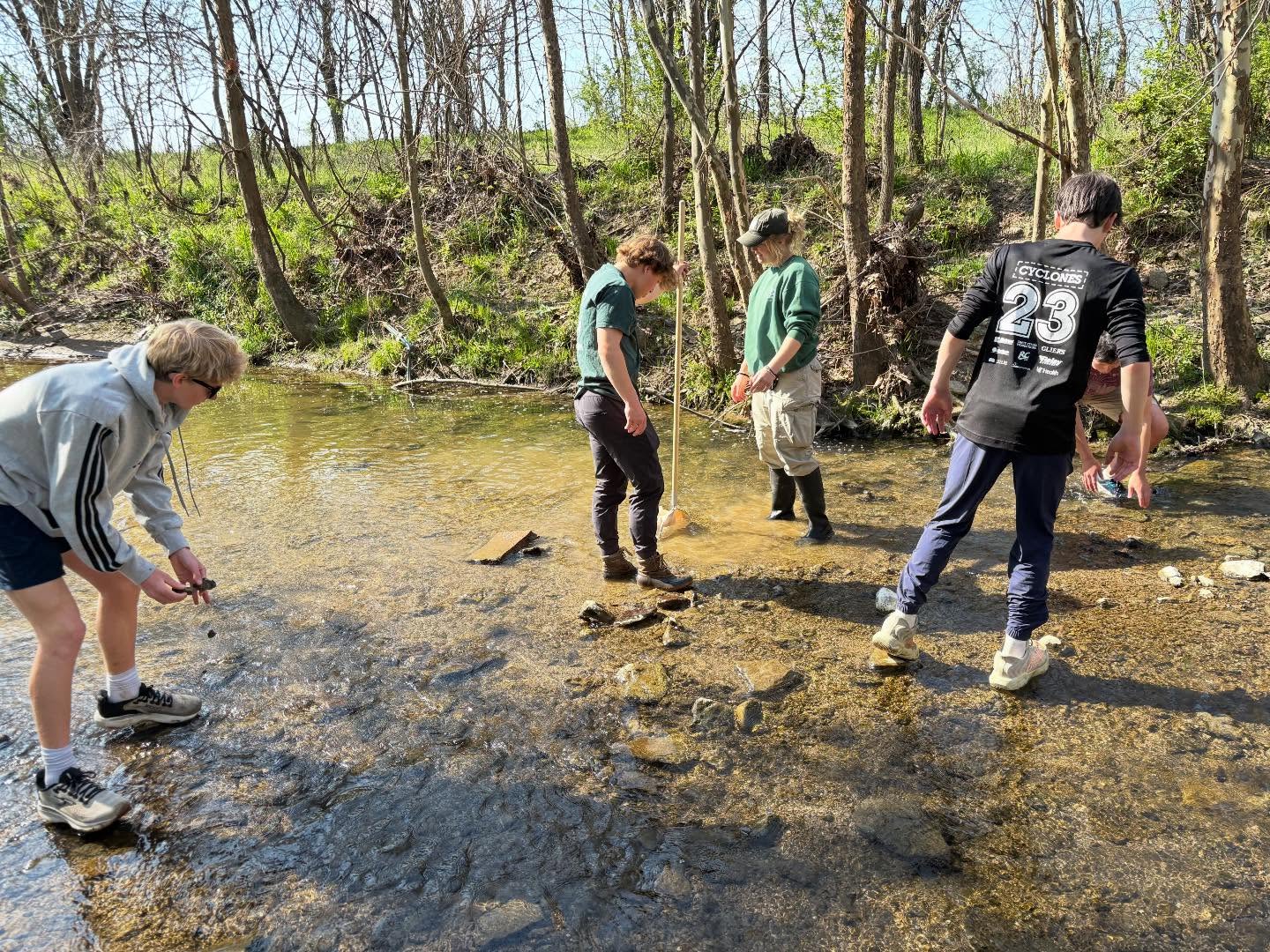 We had so much fun hosting the Hamilton County Envirothon practice yesterday! We can’t wait to see how well these students do in their competition this month! 🪨🏅