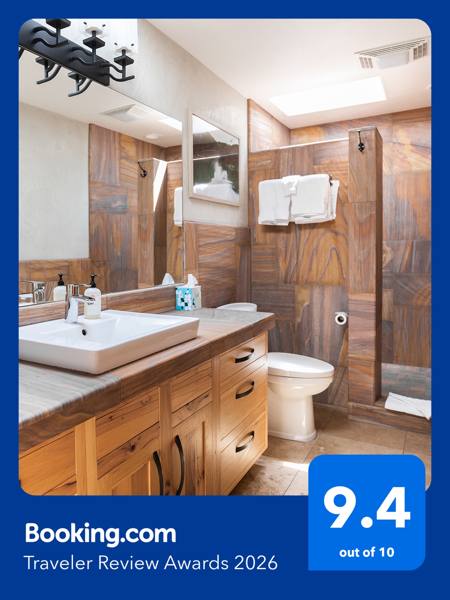 đWeâre beyond thrilled to receive a 9.4 out of 10 in the 2026 Booking.com Travelers Review Awards!!! A heartfelt thank you to all of our incredible guests who took the time to share their experiences and leave such positive feedback after their stay. Your support, kind words, and continued trust mean everything to us. This is huuuge!!! đâ¤ď¸đ #wallstreetsuitesbendoregon #downtownbend #travelerschoice #bookingcom