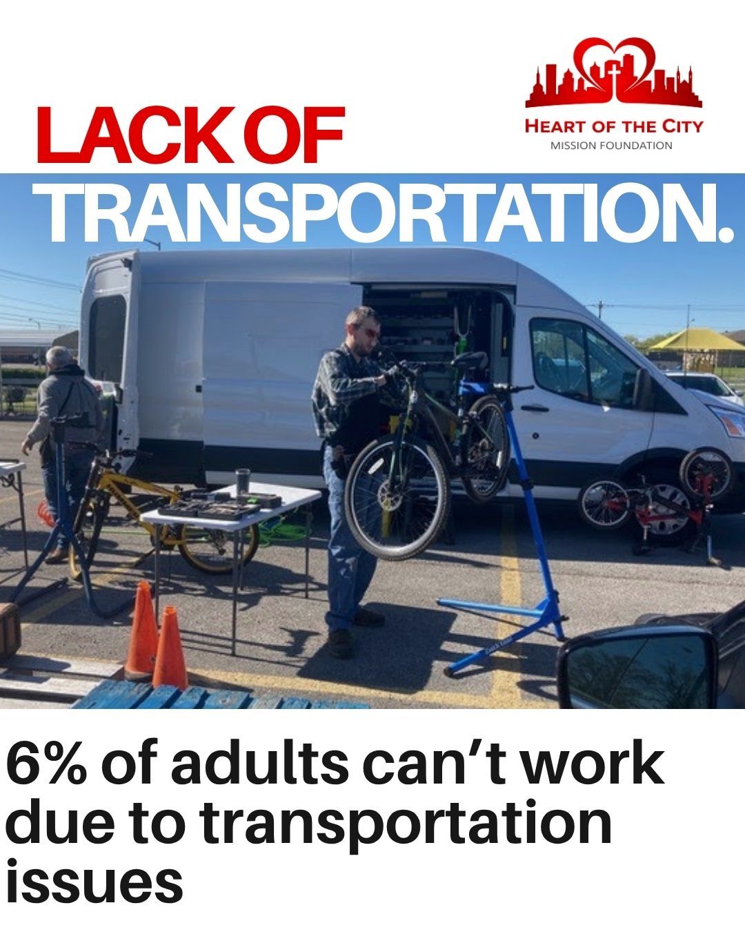 Access=opportunity.
Without it, families fall behind.
If you're starting your spring cleaning and have bicycles no longer in use, Operation Bicycle can use them! Visit the link in our bio to donate
#jobsecurity #springcleaning #transportation #gettowork #hotcfw