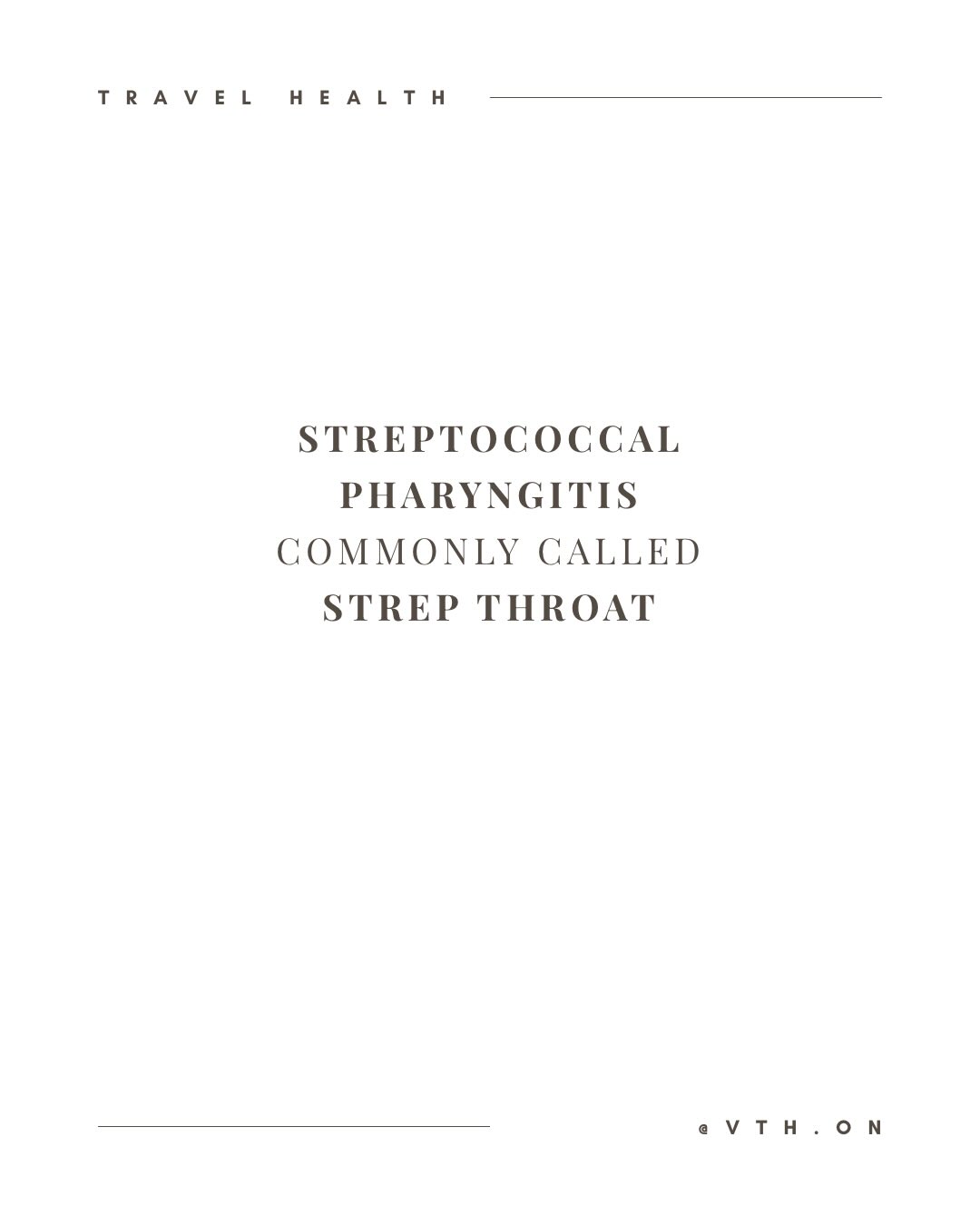 A sore throat before your trip could be Streptococcal Pharyngitis. Getting a throat swab and appropriate treatment before you travel can help you feel better sooner and avoid complications away from home.
#familytime #familytravel #wellness #travel #vacation