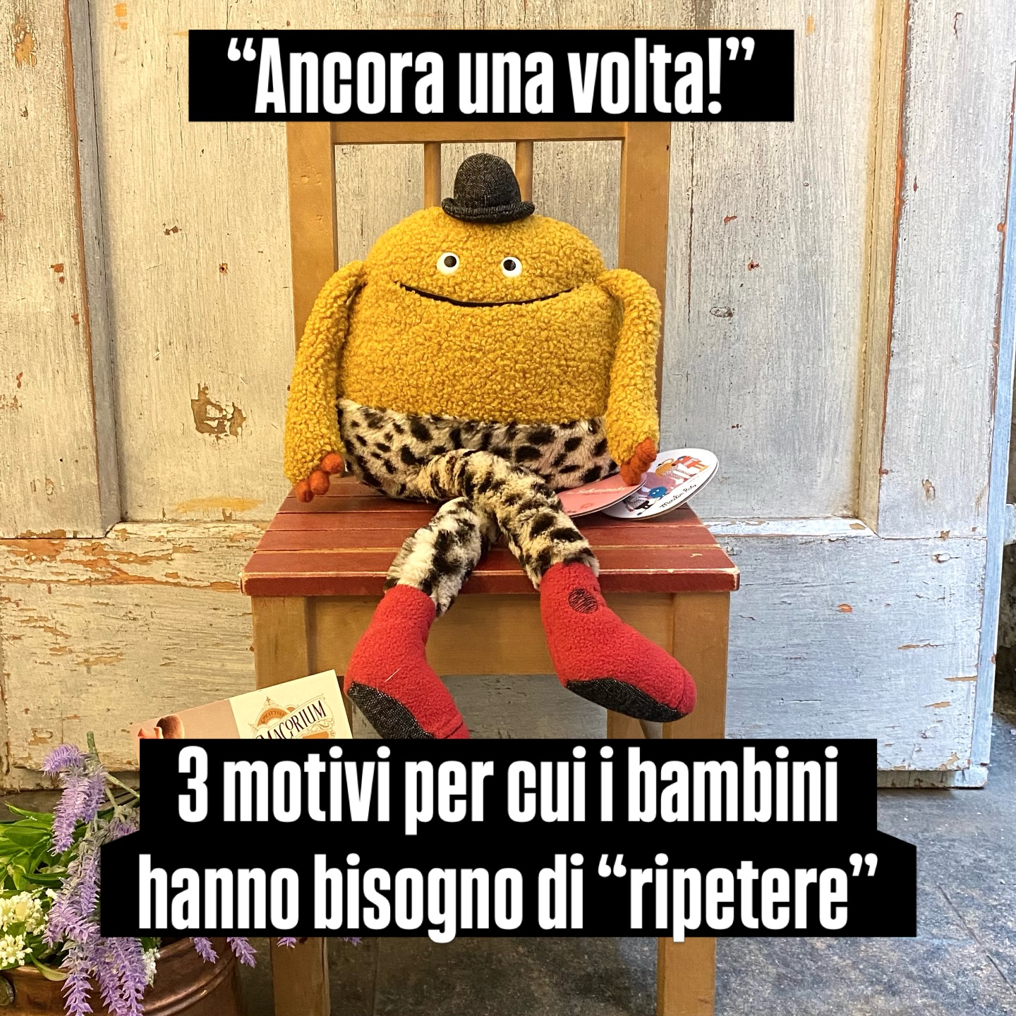 “Lo facciamo di nuovo?” 😊 “Dai, me la racconti un’altra volta?” … E tu magari ti chiedi : “ma non si stufa?”. La verità è che NO, non accade. Perché? Perché ogni volta è leggermente diversa, magari un po’ più chiara. E soprattutto per loro è rassicurante. Noi adulti cerchiamo sempre qualcosa di nuovo. Loro invece trovano grande valore nel “già visto, già sentito”. Che male c’è? Tanto cresceranno in fretta 😉 FIDATI 😊 goditelo per bene questo periodo 😘 #magoriumgiocattoli #giocareèunacosaseria #mammeitaliane #papá #genitoriefigli
