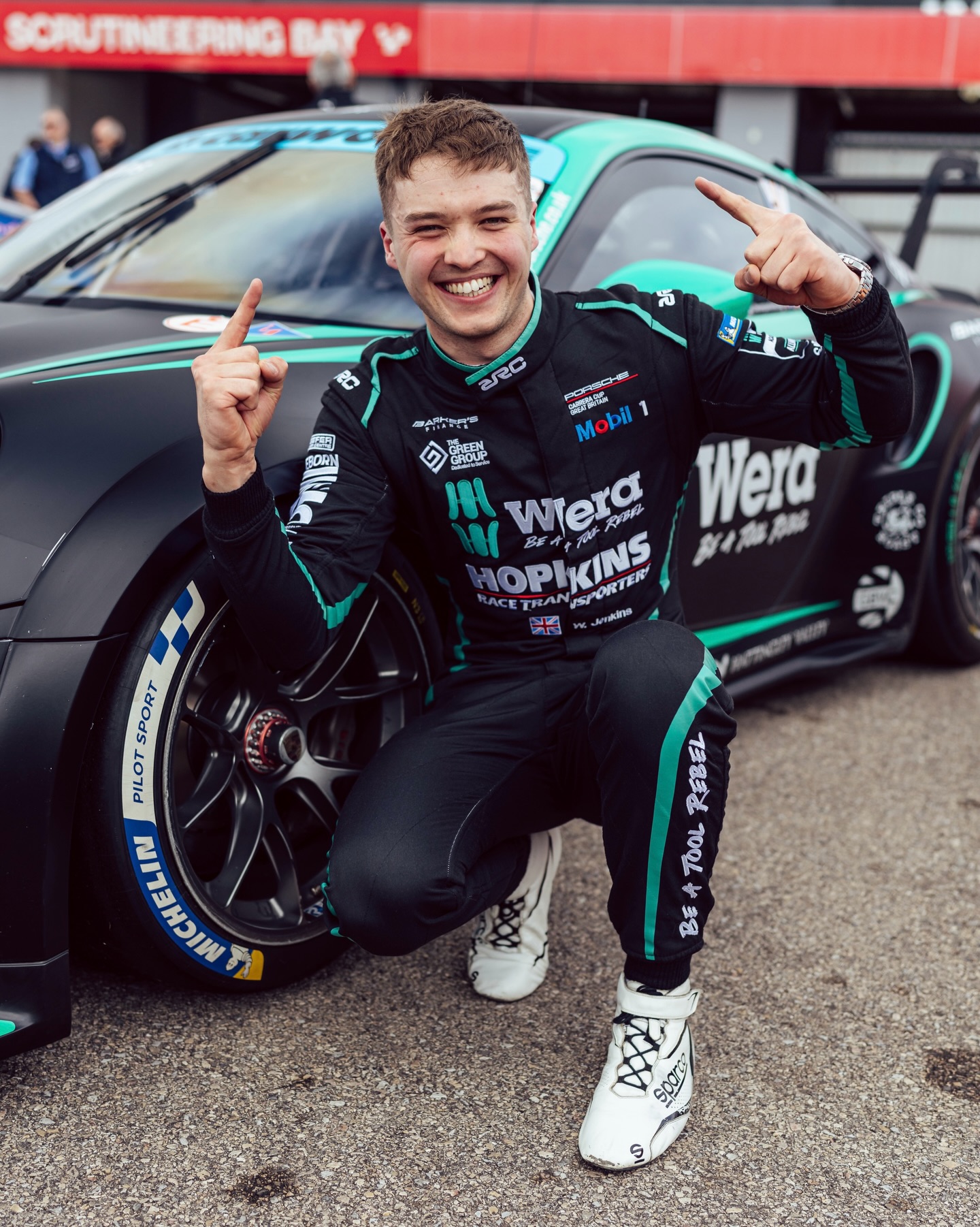 POLE POSITION! 🤩
I’m absolutely over the moon to get my first overall pole in the Carrera Cup GB!
All the hard work over the winter has paid off. Thank you @TeamParkerRacing, the car was phenomenal.
This feels pretty special … now to make the most of it on race day! 💪
#willjenkinsracing #carreracupgb #motorsport #btcc @porscheraces_gb @carwow @allianceraceuk @weratoolsuk @weramotorsport @hopkinsracetransporters @asset_alliancegroup @reefertrailercentre @safholland_uk @thegreengroupuk @wstransportation @toolmaniacuk #weraallianceacademy