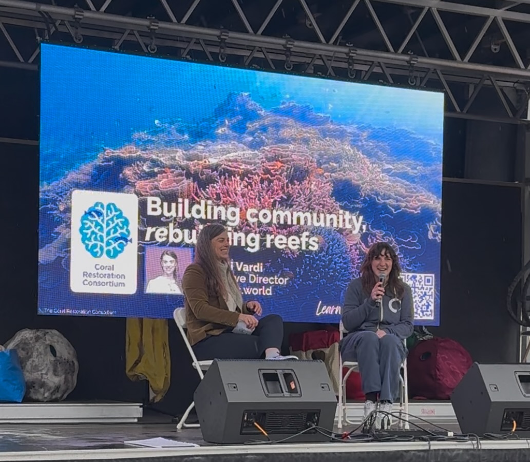 Reflections from our Executive Director, Dr. Tali Vardi, on the wonderful #EarthDay panel and event hosted by Oceanic Global (@oceanic.global) this past Sunday in Union Square!
“Well - the earth gave us rain so we took the rain and we made lemonade. I am grateful to the ultimate source of my support - my family. Same with my fellow speaker Gaelin Rosenwaks (@gaelingoexplore)(and we realized we have a shared origin story and our parents likely know each other.) NYC is sometimes just a small town.
In prepping for the event I learned that #EarthDay, like the Coral Restoration Consortium, was developed in 1970 as a consortium. To bring people together who are doing ANYthing for the earth (composting, cleaning up rivers, neighborhood block clean ups). And to help them feel like it was OK to demand clean air clean water and biodiverse environments. By the end of that year landmark bills were passed in the United States. Environmental action IS possible - and community organizing WORKS!
Connecting with even a couple of people who attended so whole heartedly and who clearly care is a privilege. Thank you to @oceanic.global, Gina Jurlando (@spookyghost666), and Gaelin Rosenwaks (@gaelingoexplore) for fearlessly pounding the drum of the magic of the ocean.”
We are excited to continue amplifying the importance of 🪸coral reefs🪸 and all they do as we inch towards #EarthDay tomorrow!