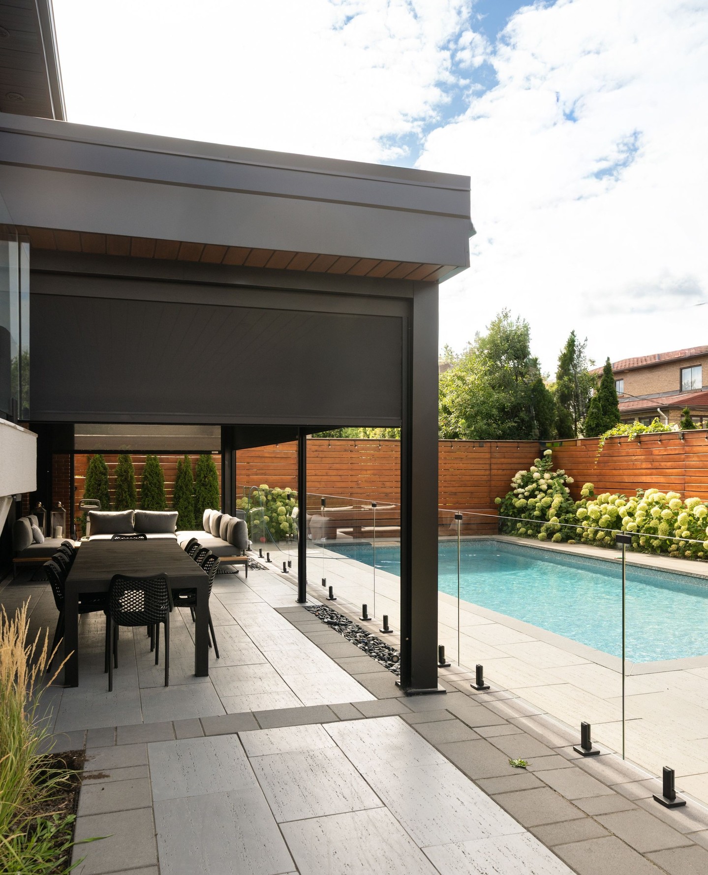 Transform your outdoor spaces into a haven of comfort and style. Our range of premium outdoor shades not only enhances the aesthetic appeal of your home but also provides the perfect balance of sun protection and privacy.
With a free consultation, you can explore tailored solutions that best fit your needs and preferences. Our team of experts is ready to assist you in selecting the ideal shades to elevate your outdoor experience.
Contact us today to schedule your consultation and start enjoying your outdoor living space like never before!
#mtlblinds #outdoorshades