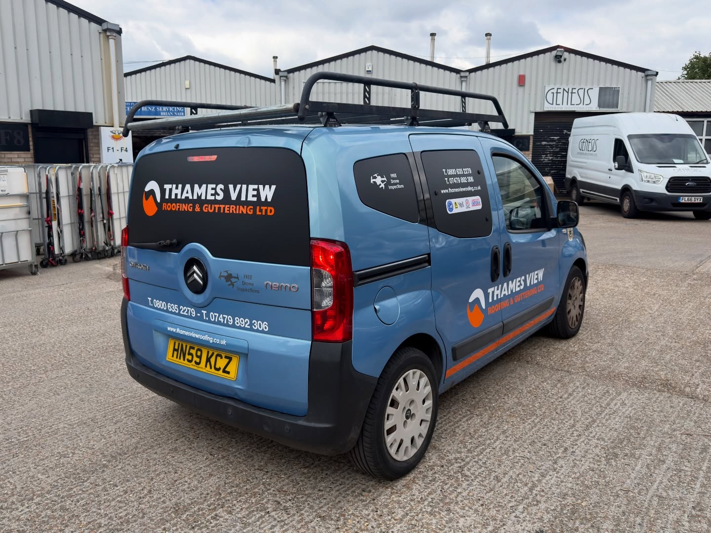 @3sg_uk another one completed and ready for the road, wrapped windows to simple clean #vinylgraphics #branding #designed #installed #boom