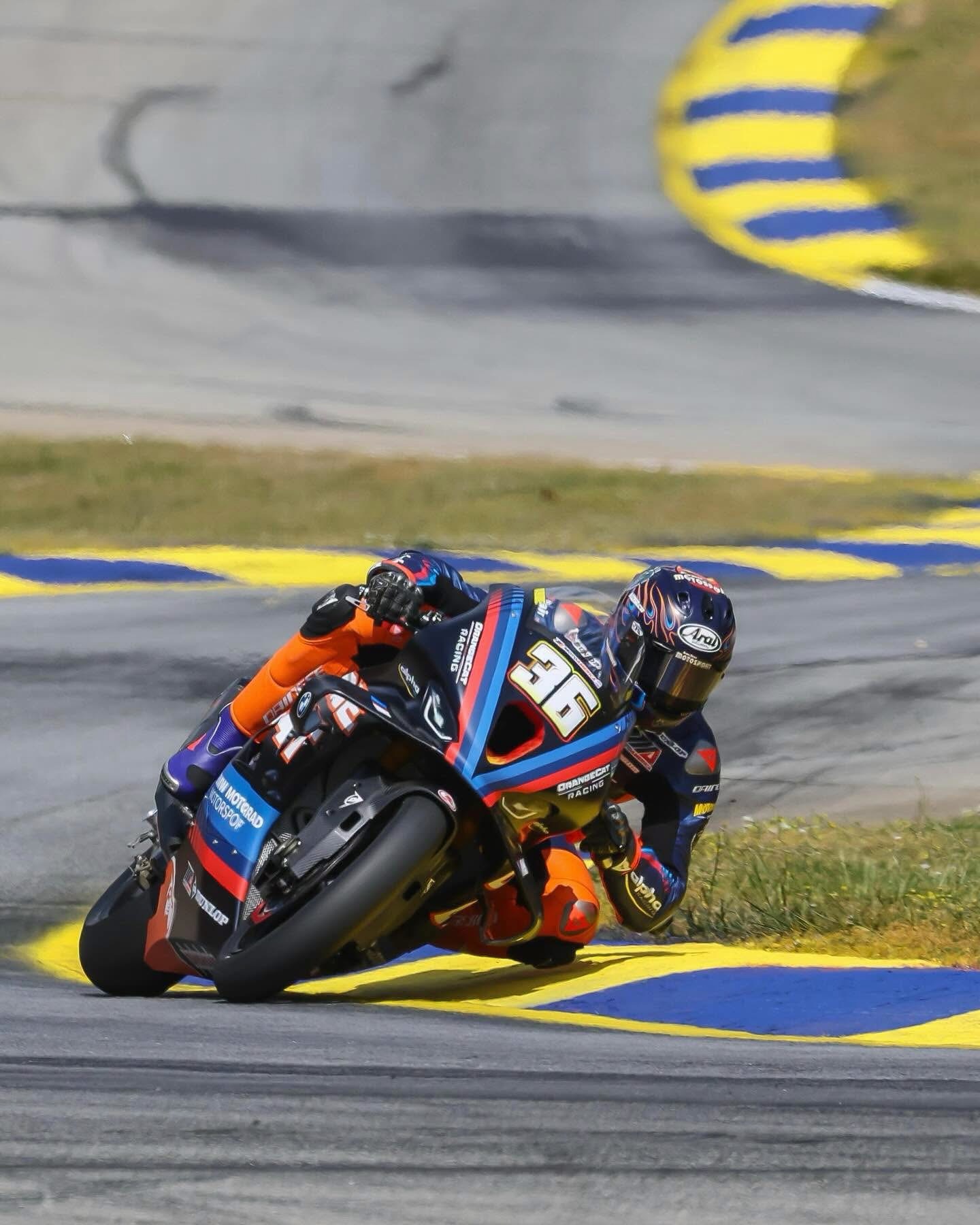 @jayson36uribe finished top 5 in superbike at the season opener in Atlanta! #lookgoodridefast