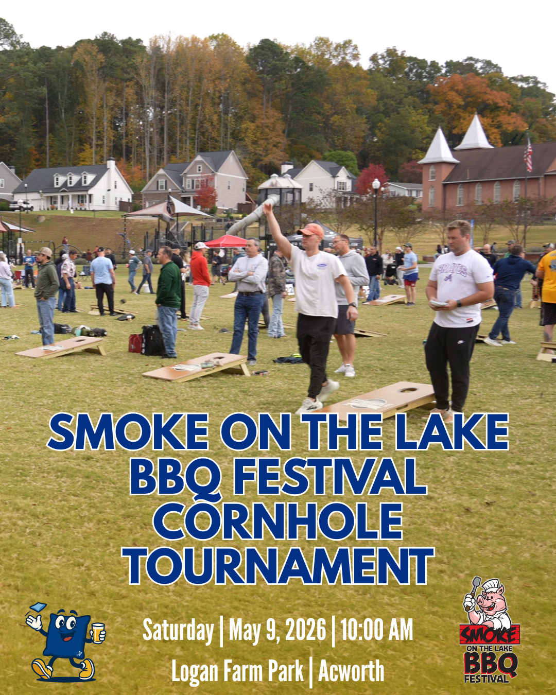 TOMORROW: Smoke on the Lake Tournament! 🚨 Don't miss out! Sign up now.