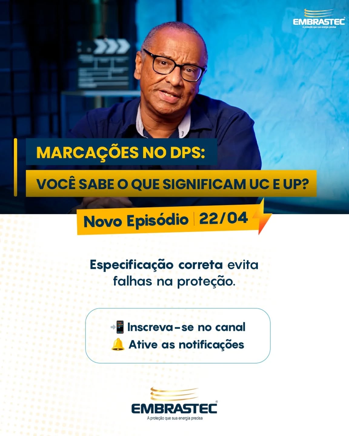⚡ Uc e Up: você sabe realmente o que essas marcações indicam no DPS?
Na prática, uma especificação incorreta só revela o problema quando o primeiro surto acontece, e aí pode ser tarde demais.
No próximo episódio do Choque Informativo, explicamos de forma clara como interpretar esses parâmetros e por que eles são decisivos para a proteção da sua instalação.
🎥 Em breve. Fique ligado.
Inscreva-se em nosso canal.
Link na bio.
#ChoqueInformativo #DPS #SegurancaEletrica #EngenhariaEletrica #ProtecaoContraSurtos