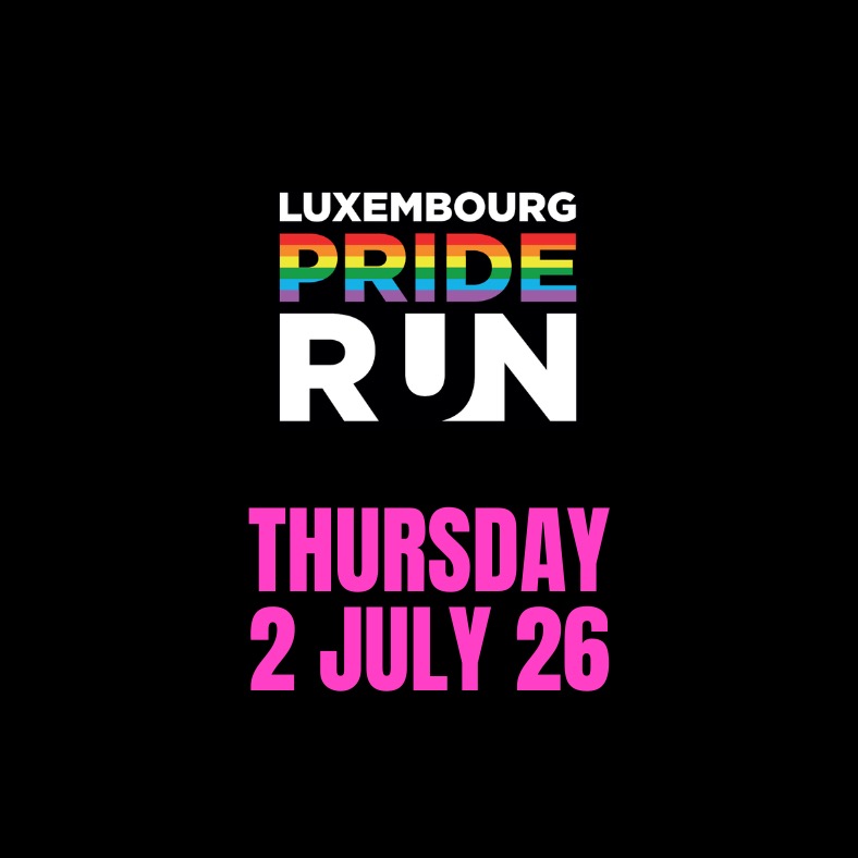 The Pride Run is back, brighter, bolder, and proudly celebrating our diversity.
Run, walk, dance… just show up as you are.
➡️ www.luxembourgpriderun.lu