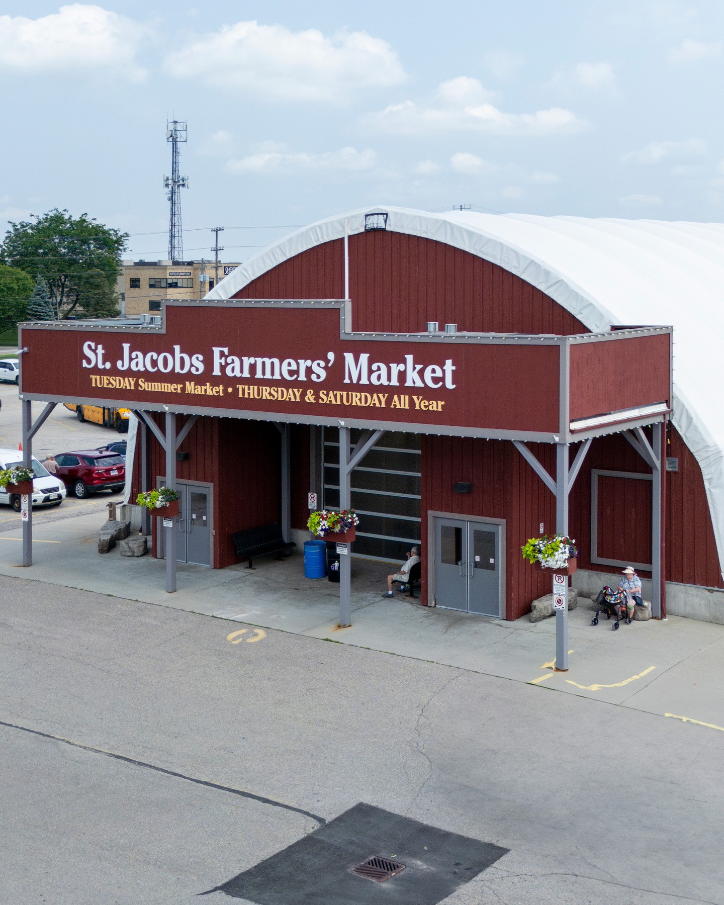 Big glow-up energy over here 👀
Our Market Tent is getting a fresh new tarp - it’s been twelve years since this “temporary” structure was put up so its time! Work runs Monday April 20 – Thursday May 6, 2026, which means the tent will be closed and part of the King St. parking lot will be inaccessible.
But don’t panic—your favourite vendors aren’t going far. You’ll find many of them set up in the outdoor market during the project. Can’t track someone down? Swing by the office or ask a staff member—we’ve got you.
Same market magic, just a little shuffle ✨