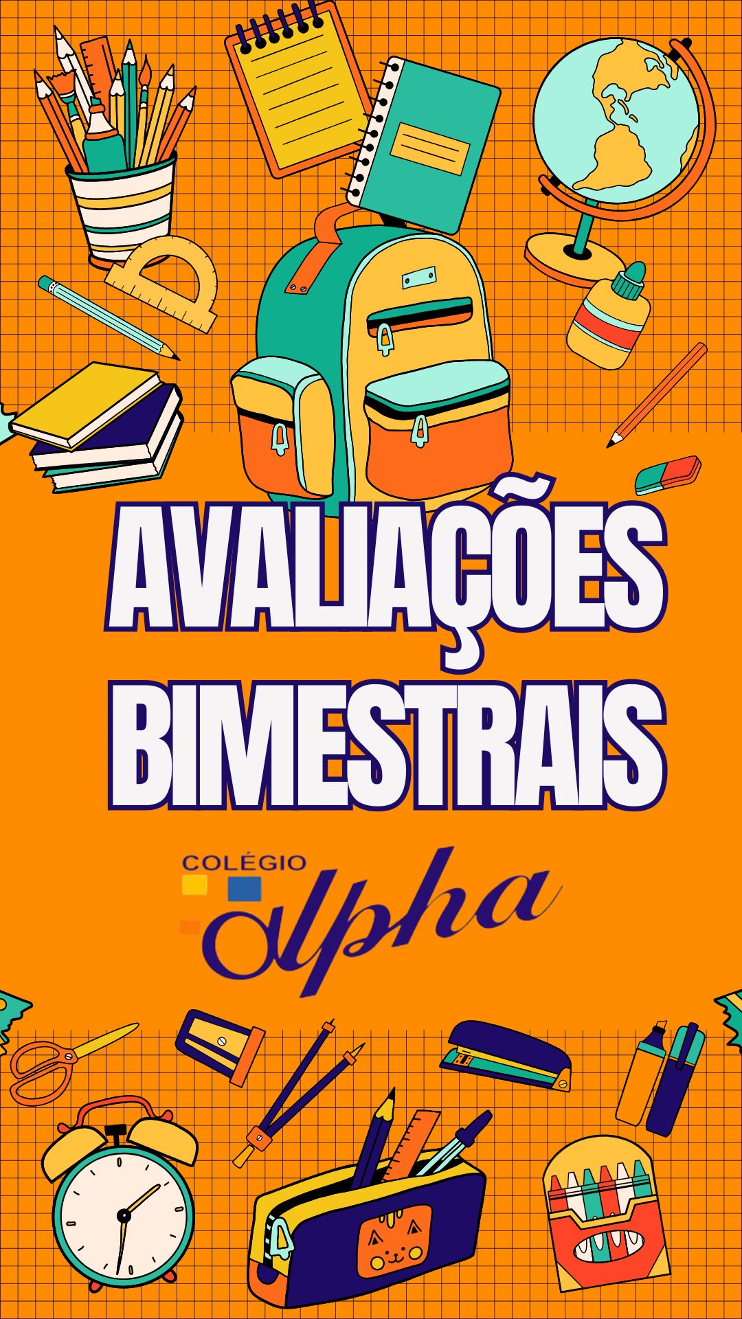 📚✏️ Atenção, estudantes!
As avaliações bimestrais terão início no dia 22 de abril. Este é um momento importante para demonstrar todo o aprendizado construído ao longo do período.
Organize sua rotina de estudos, revise os conteúdos e prepare-se com dedicação. Lembre-se de que o esforço de hoje faz toda a diferença nos resultados de amanhã!
Desejamos a todos uma excelente semana provas! 📖