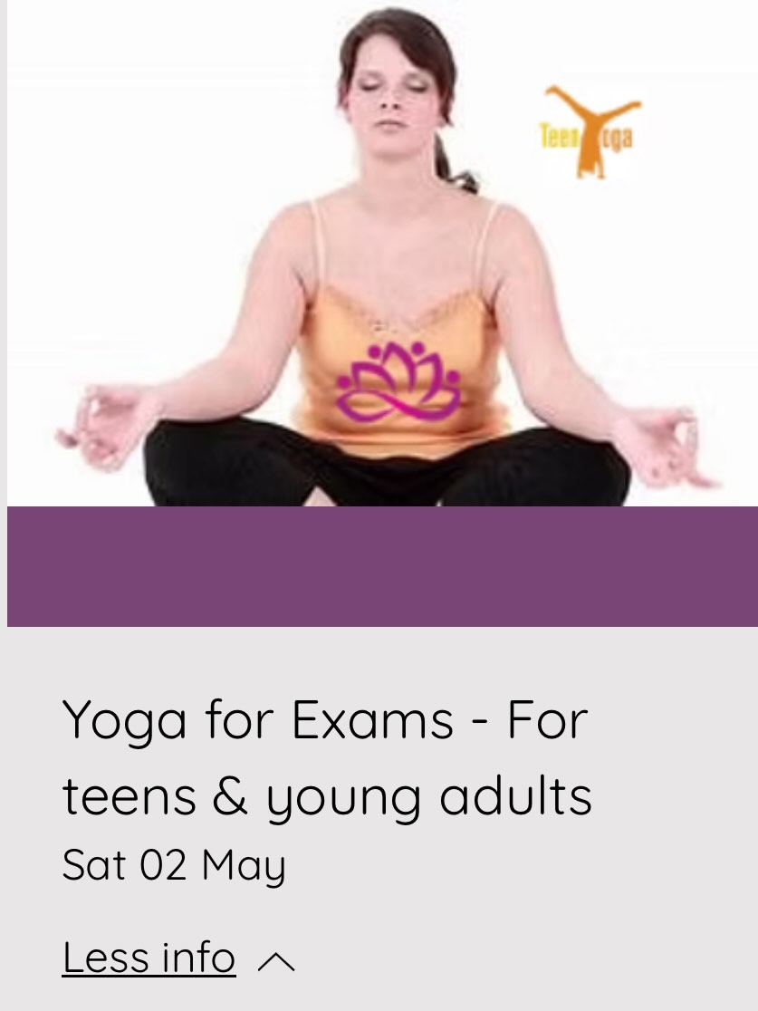 I love teaching teenagers yoga. It gives them that little space where they can relax, be themselves with no pressure or judgement. Nothing to attain or achieve. And they get to learn about yoga philosophy they can then use in their life, like practising Ahimsa, non violence, or Santosha, gratitude. But many more concepts too. And they get to move their bodies in a safe way, sometimes strong, sometimes soft. They get to observe and notice. I am organising a session special exams in May for the 2nd year in a row. For teens doing their GCSE or ALevel but also young adults at university. A moment to learn techniques to destress, relax, focus, through strong postures, movement, breathing exercises. Open to all abilities and bodies. #teenyoga #yogaforexams #teenyogacrouchend #teenyogamuswellhill #teenyogateacher