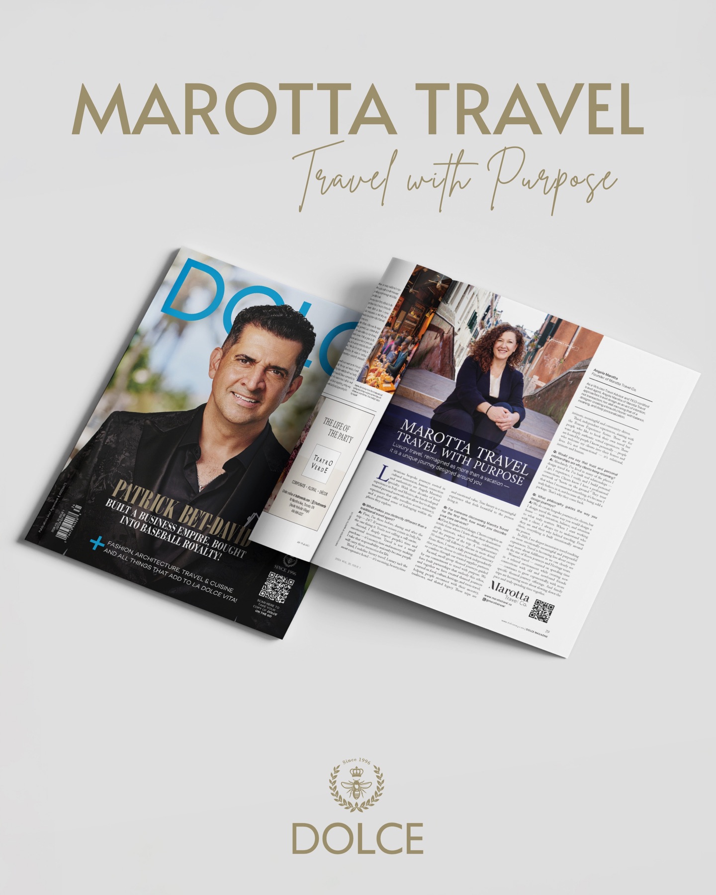 Luxury travel, reimagined — not as a vacation, but as something far more personal.
A perspective on travel built around meaning, intention, and human connection.
Where every journey is designed around the person — not just the destination — and where luxury is defined by how it feels, not how it looks.
For those who believe travel should be deeper, more personal, and truly memorable.
Read the full article — link in bio.
Marotta Travel
Bespoke Travel
Curated Journeys
Luxury Travel
Cultural Travel