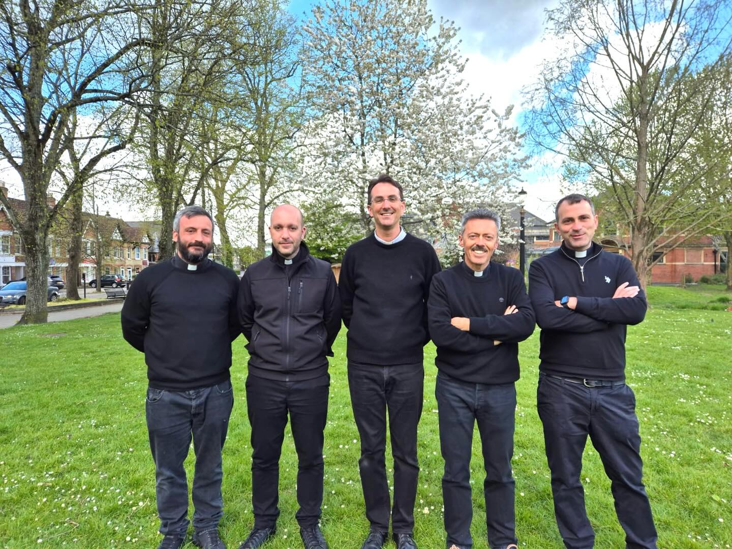 If you’re new to our parish, welcome!
When you come to a Mass at one of our beautiful churches, these are the friendly faces you will see 😊
Fr Matteo, Fr Luca, Fr Raffaele, Fr Mario and Fr Pietro.
Our priests do tend to say Mass in the same church each week, but occasionally they mix it up and swap around. So whoever you see at Mass, do come and say hello. Our priests are all lovely and friendly and welcoming and they love to chat to parishoners, old and new 😁
#stswithunwellsparish #stswithunwells #catholicpriests #catholic