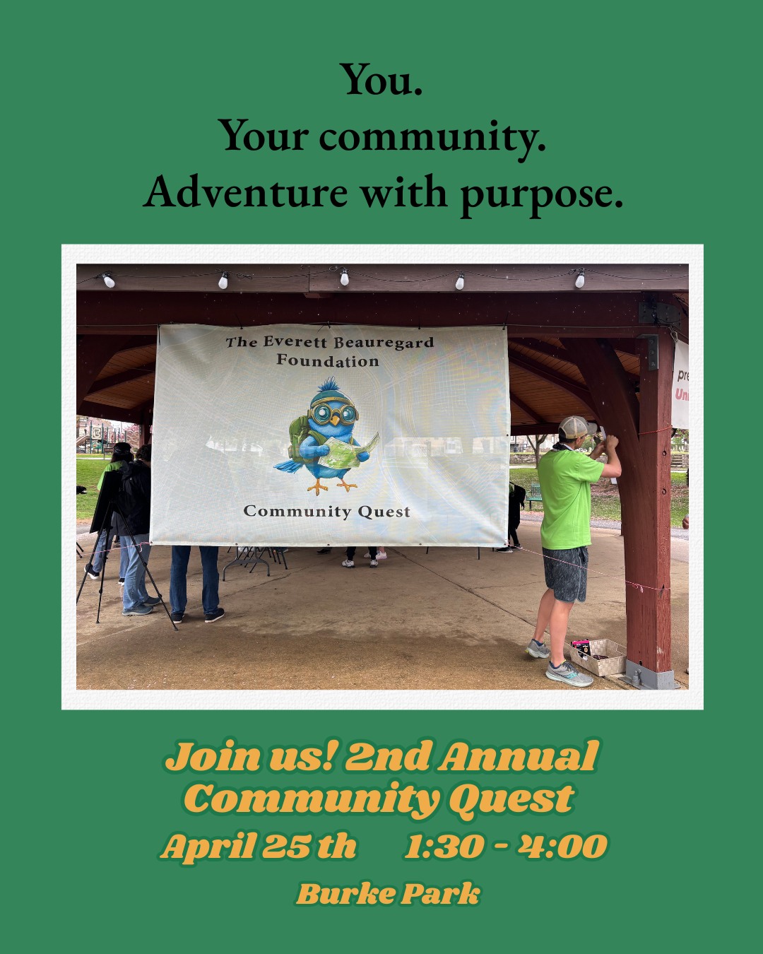 Get ready to explore, solve clues, and experience our community in a whole new way.
Sign up for the Quest today!
#EBFcommunity