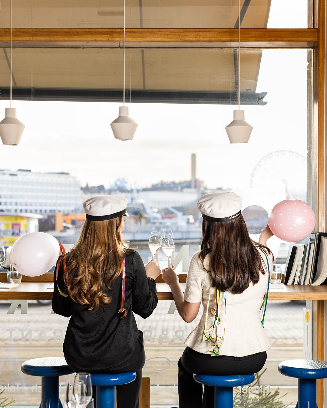 Vappu is a moment to pause and appreciate how far you’ve come.
In Helsinki, it’s a tradition.
The white student cap, close friends, a glass raised.
We pair it with oysters, a touch of caviar,
and a wide selection of champagne.
Join us this May Day — reservations via link in bio.