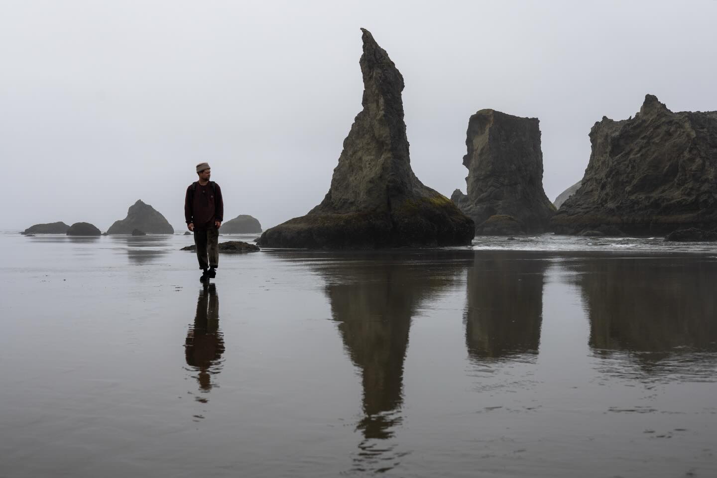 The dramatic coastline of the PNW