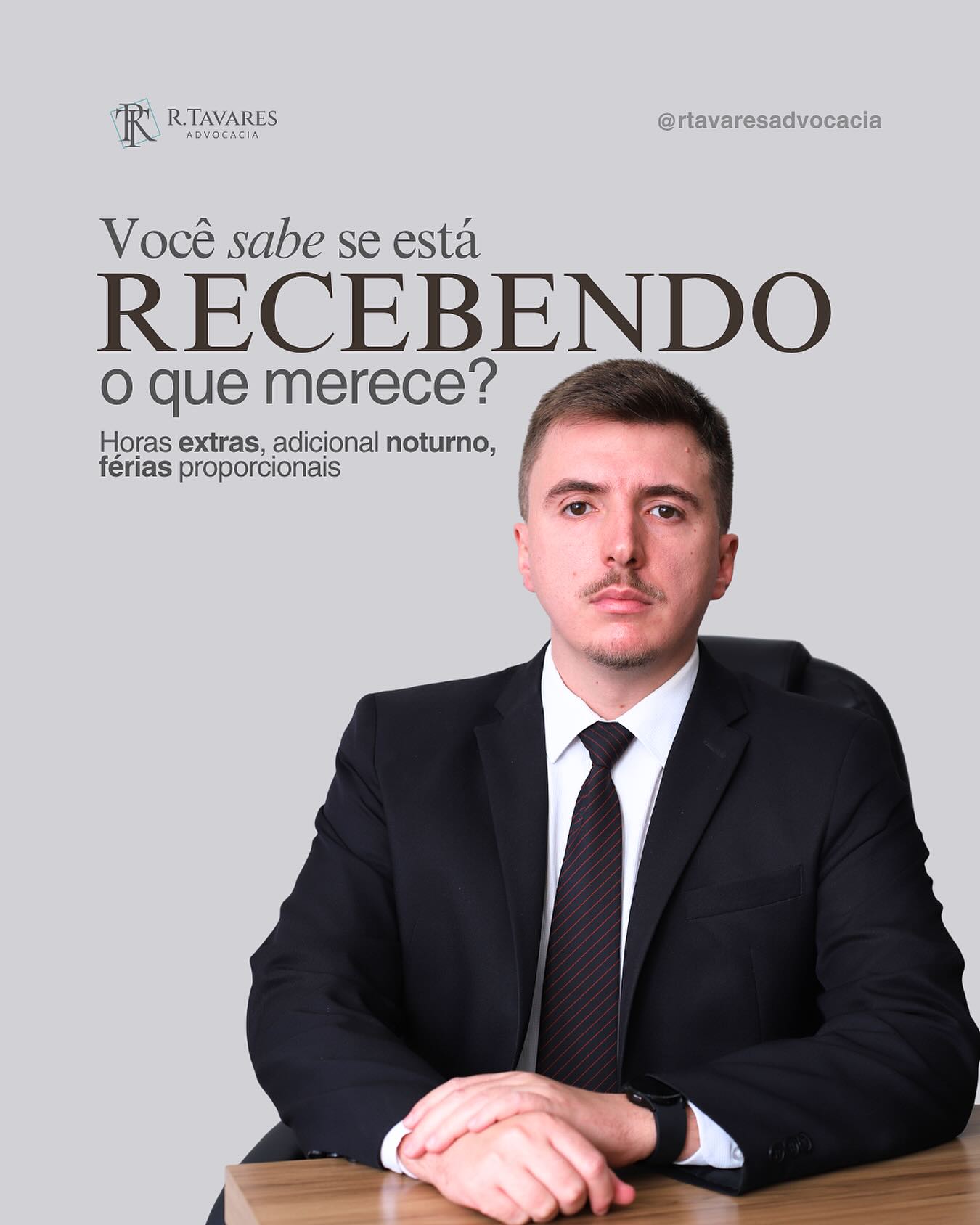 Você pode estar trabalhando mais… e recebendo menos do que deveria.
A legislação trabalhista brasileira garante direitos que muitas vezes passam despercebidos na rotina, mas que fazem toda a diferença no seu salário e na sua qualidade de vida.
✔️ Horas extras devem ser pagas com, no mínimo, 50% de acréscimo sobre a hora normal.
✔️ Adicional noturno é devido para quem trabalha entre 22h e 5h, com valor superior à hora diurna.
✔️ Férias proporcionais são um direito mesmo em casos de desligamento, conforme o tempo trabalhado.
Muitos trabalhadores deixam de receber valores importantes simplesmente por não conhecerem seus direitos.
Informação é proteção.
Se você tem dúvidas sobre o que deveria estar recebendo, busque orientação jurídica profissional.
.
.
.
#direitotrabalhista #clt #advocacia #trabalhador #direitosdotrabalhador