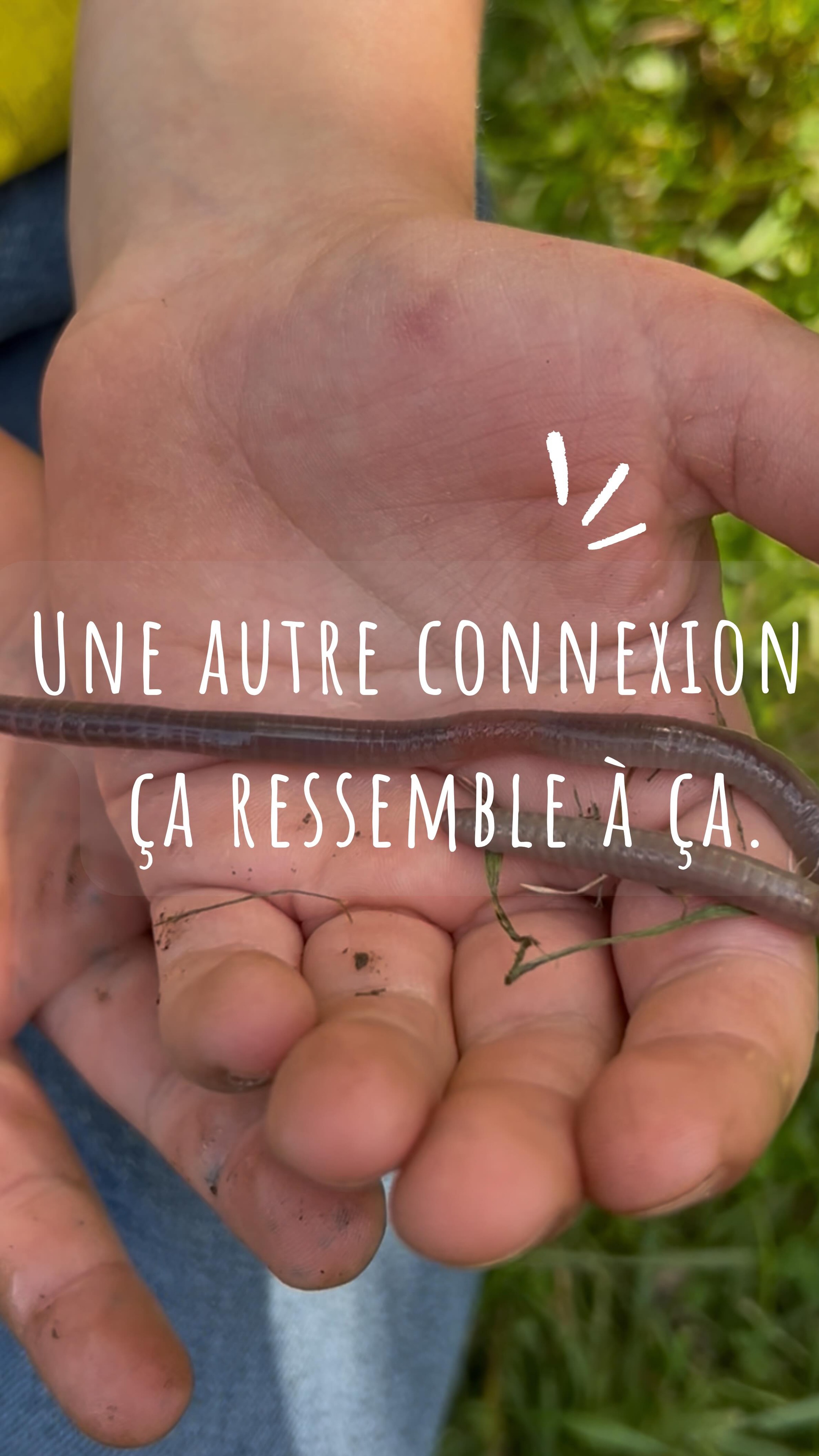 Quatre jours en nature.
Genoux sales, poches pleines, yeux grands ouverts.
C’est ça, une autre connexion.
#unautreconnexion #stagenature #enfantsdehors #tempsdehors #famillenature