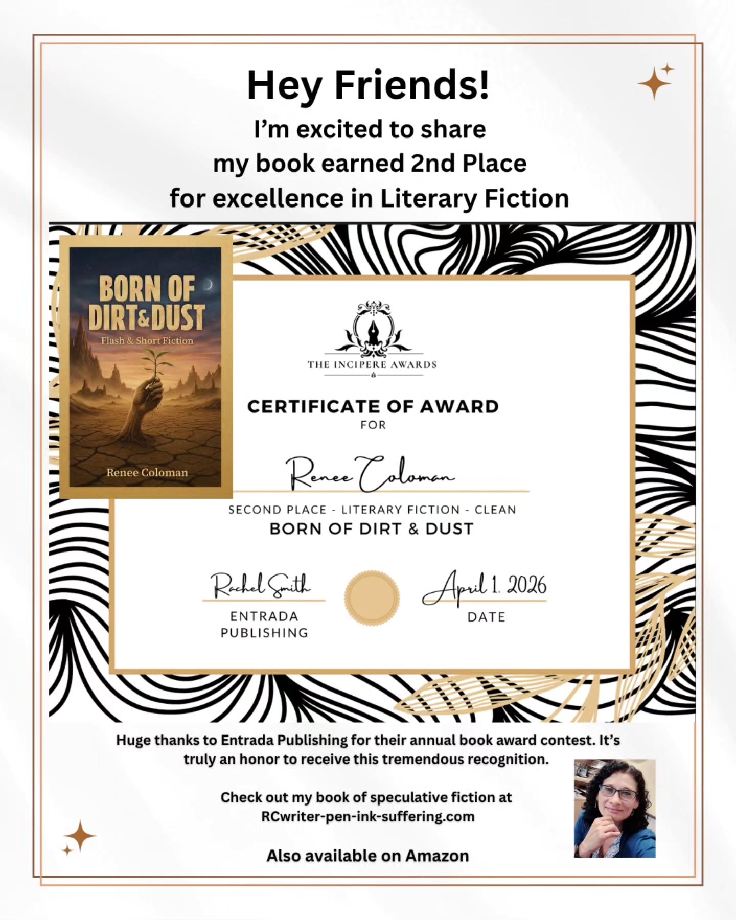 It's a good feeling 🥰 this gratitude in my heart. I'm hopeful the stories in my book will open more doors for empathy, understanding, and kindness.
Take care and be true, always, to who you are 🙂🌼😊
#grateful
#positivity
#kindnessmatters
#readmorebooks
#booksarelife