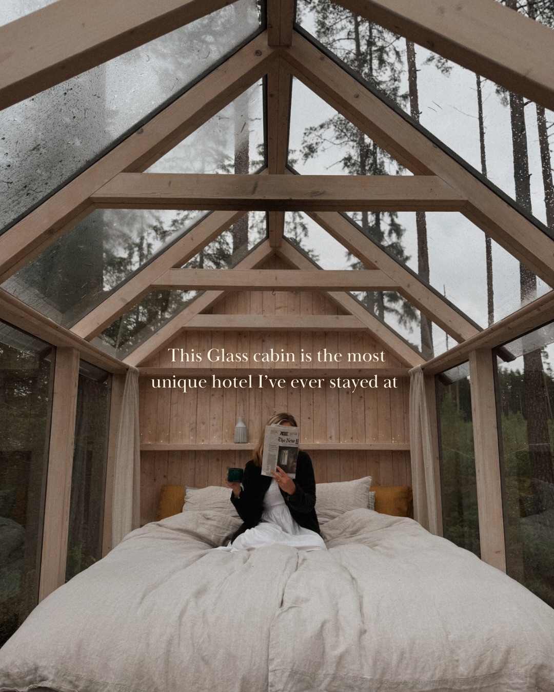 Looking for the most unique place to stay in Scandinavia? This is it 🤍🪵🌳
It’s sustainable, soothing & located in the forest, away from crowds. You, the birds in the morning & the stars in the night 💭
📌 Erikson Cottage @eriksoncottage , Sweden