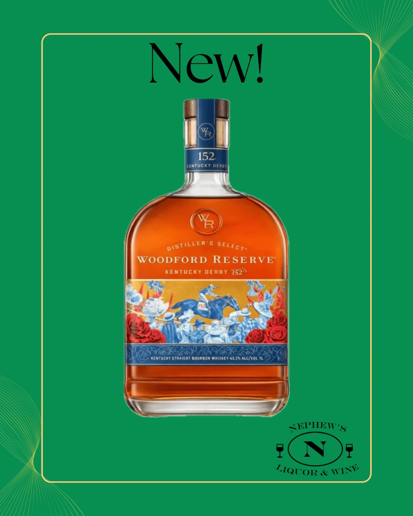 🥃 Now in stock-limited edition Kentucky Derby Woodford Reserve!
🐎 “Woodford Reserve®, the Presenting Sponsor of the Kentucky Derby®, is honoring “The Greatest Two Minutes in Sports” with the release of its 2026 commemorative Derby bottle. This year’s special release celebrates the 152nd running of the Most Exciting Two Minutes in Sports.” @woodfordreserve #kentuckyderby #upstatenyliquorstore #lakechamplain #champlainny #adirondackmountains