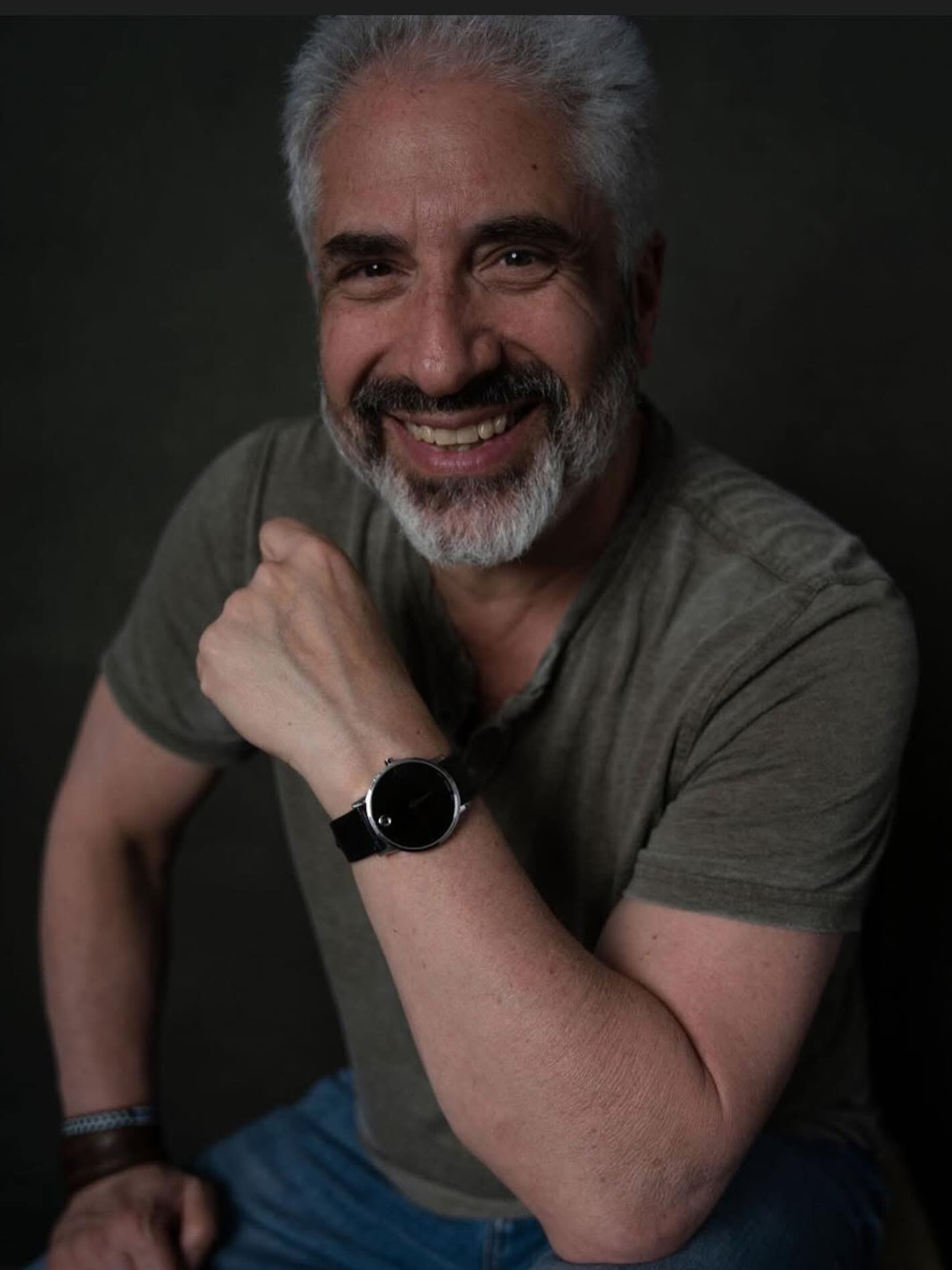 Portrait of Barry Morgenstein Michelle McCrady with BACINI Photography.