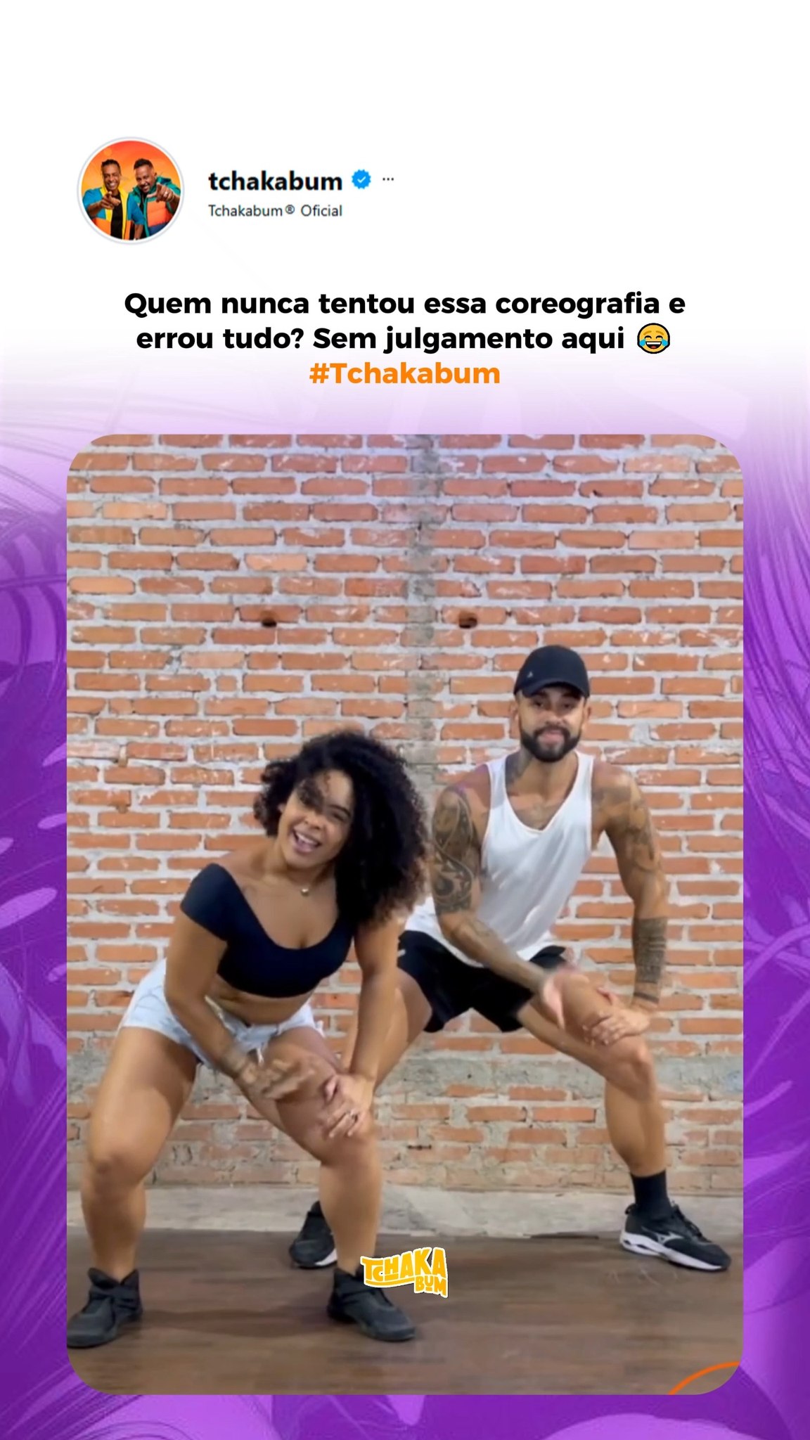 “Onda, onda… olha a onda…” 🌊🔥
Quem nunca tentou e errou tudo?? kkkk
#Tchakabum #OndaOnda #Nostalgia #Hino #Anos2000 #Axé #Clássico #VibeBoa