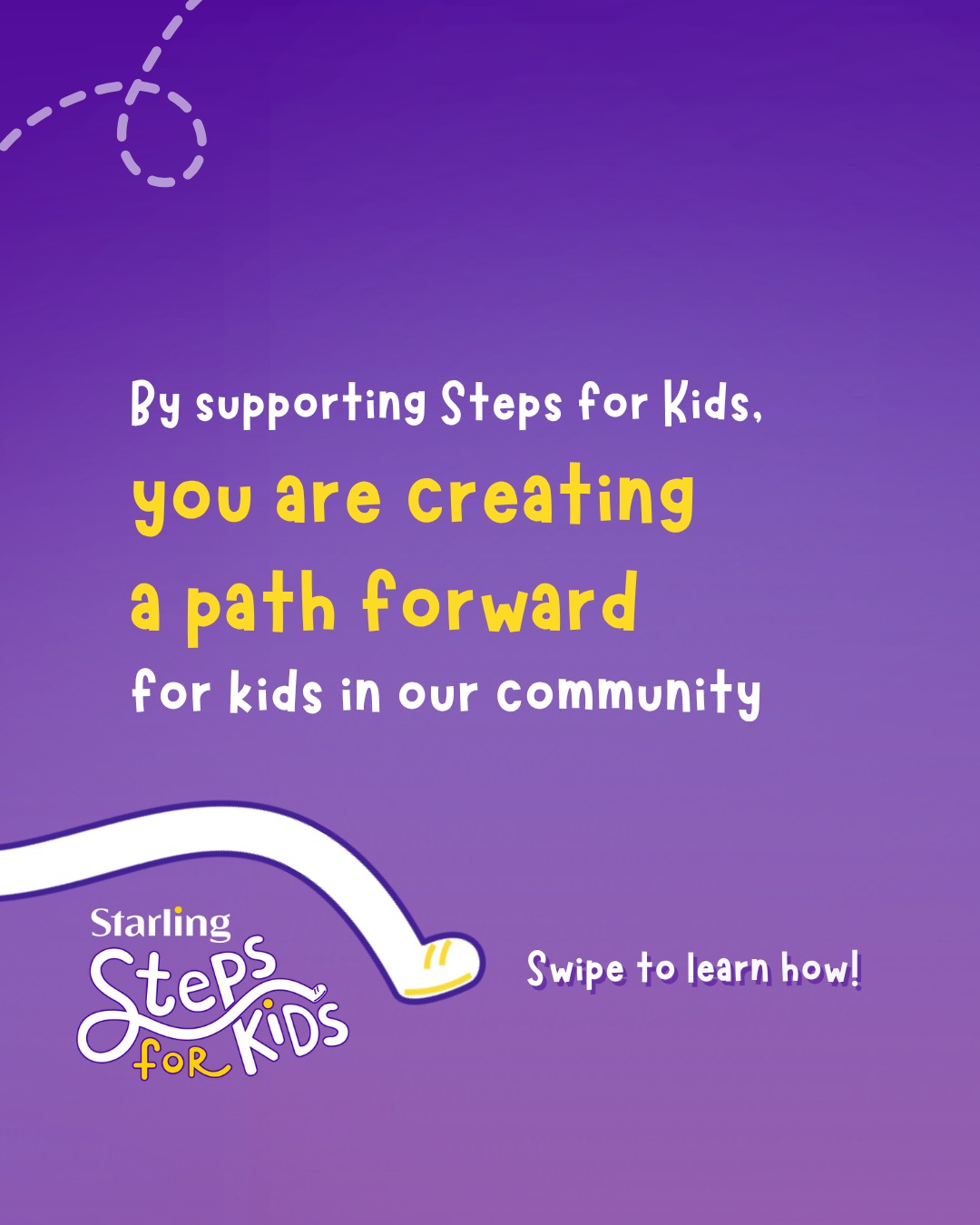 This is the impact of stepping up for kids in Waterloo Region. 💛
Every Steps for Kids dollar our community raises goes to support programs at Starling’s Children’s Mental Health Centre and Safe Haven Youth Services, creating real paths to safety, stability, and healing.
⏰ May 3 is almost here! Help us take little steps to have a big impact on kids' mental health!
👉 Donate or sign up today at: starlingstepsforkids.ca
👟Walk with us on Sunday, May 3, 2026
💛 Share this post to spread the word about kids' mental health!
#StepsForKids2026 #LittleStepsBigImpact #ChildrensMentalHealthWeek #KidsMentalHealth #MentalHealthAwareness #WaterlooRegion
