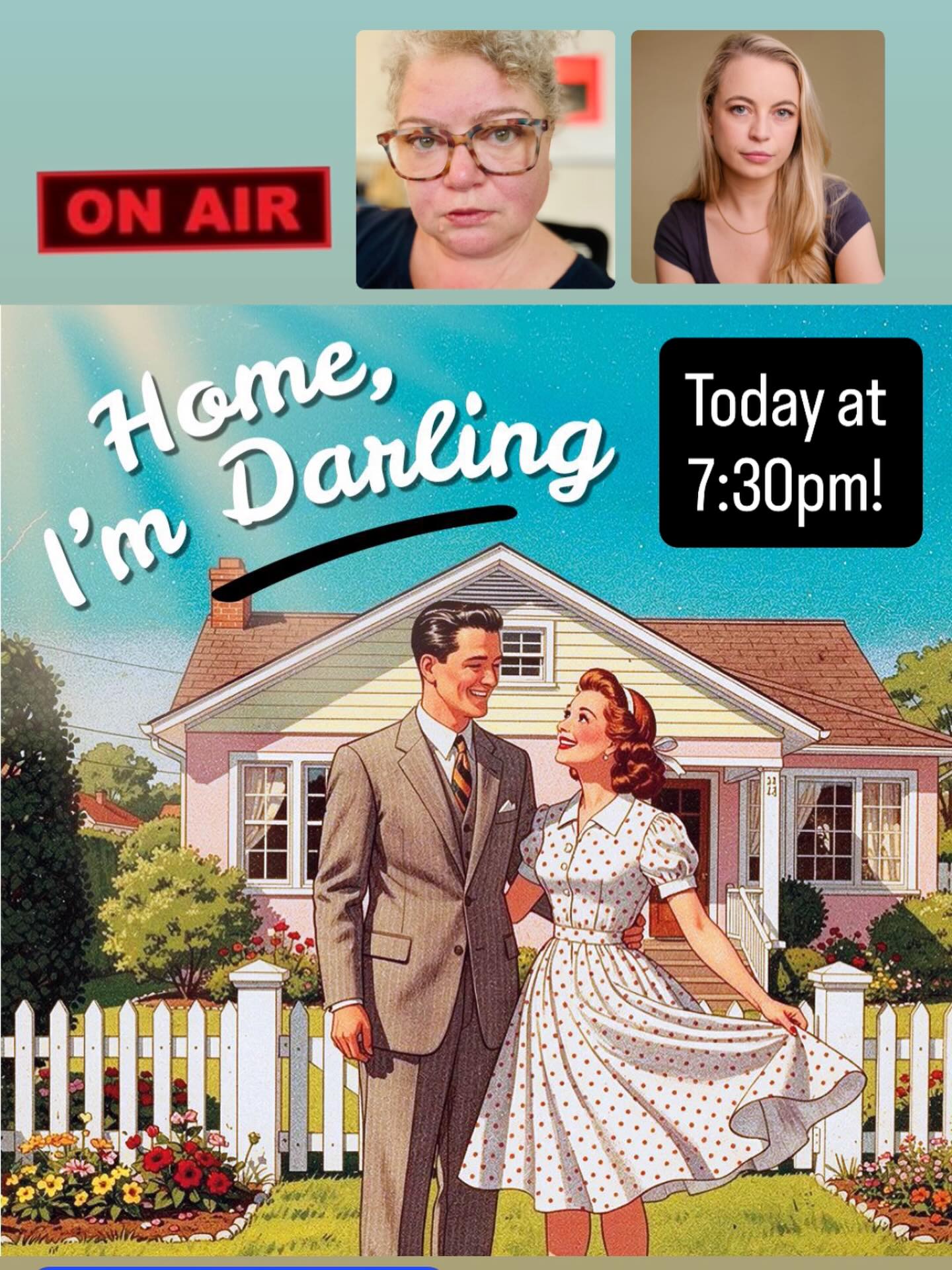 Hear from director Orna Joseph and cast member Ciara Hackett of ‘Home, I’m Darling’ tonight on @thisisriverside. Find out more about this exciting show, playing at the new Wimbledon Theatre next week!