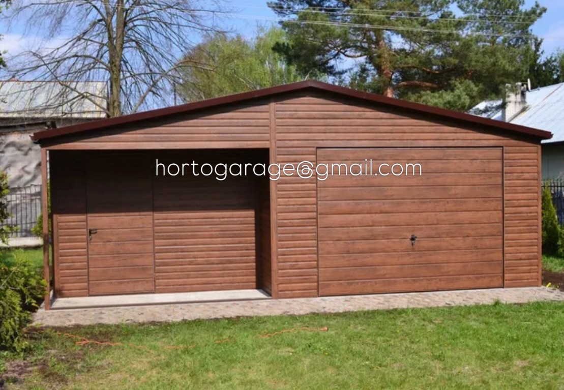 Wir präsentieren unsere Garage
Eine moderne Doppelgarage in Stahlbauweise, verkleidet mit Paneelen in dunkler Nussbaumoptik. Das Satteldach sorgt für einen effektiven Abfluss von Wasser und Schnee.
📏Abmessungen
6 m Breite
6 m Tiefe
3 m Höhe
🚪🔩Konstruktion:
* solider Stahlrahmen
* Wände aus Trapezblech
* Tor: Schwingtor
✅Vorteile:
* ästhetisches, holzähnliches Erscheinungsbild
* Witterungsbeständigkeit
🚗🧰🎿Verwendung:
* Garage für ein Auto
* Werkstatt
* Lagerraum für Werkzeuge oder Gartengeräte
💻📲👨💻 eine ähnliche Garage oder andere Details wünschen, mailen Sie hortogarage@gmail.com, gehen Sie auf den Link in der Bio oder rufen Sie an
📞 +49 177 4242452
📞 +49 152 246 74 361